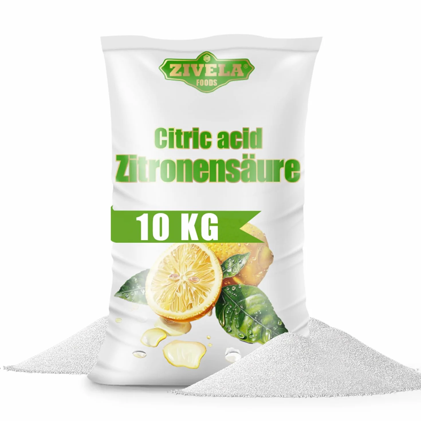 Acido Citrico in Polvere 10 kg E330 100% Puro di Qualità Alimentare
