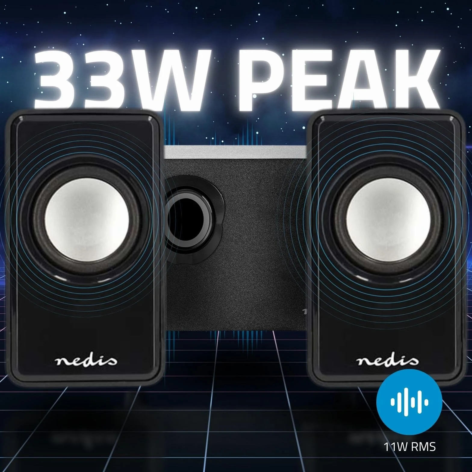 NEDIS Ładowarka 33W 2.1A