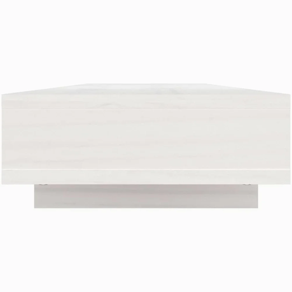 Supporto per monitor 100 x 27 x 14 cm in legno di pino solido bianco 02_0004471