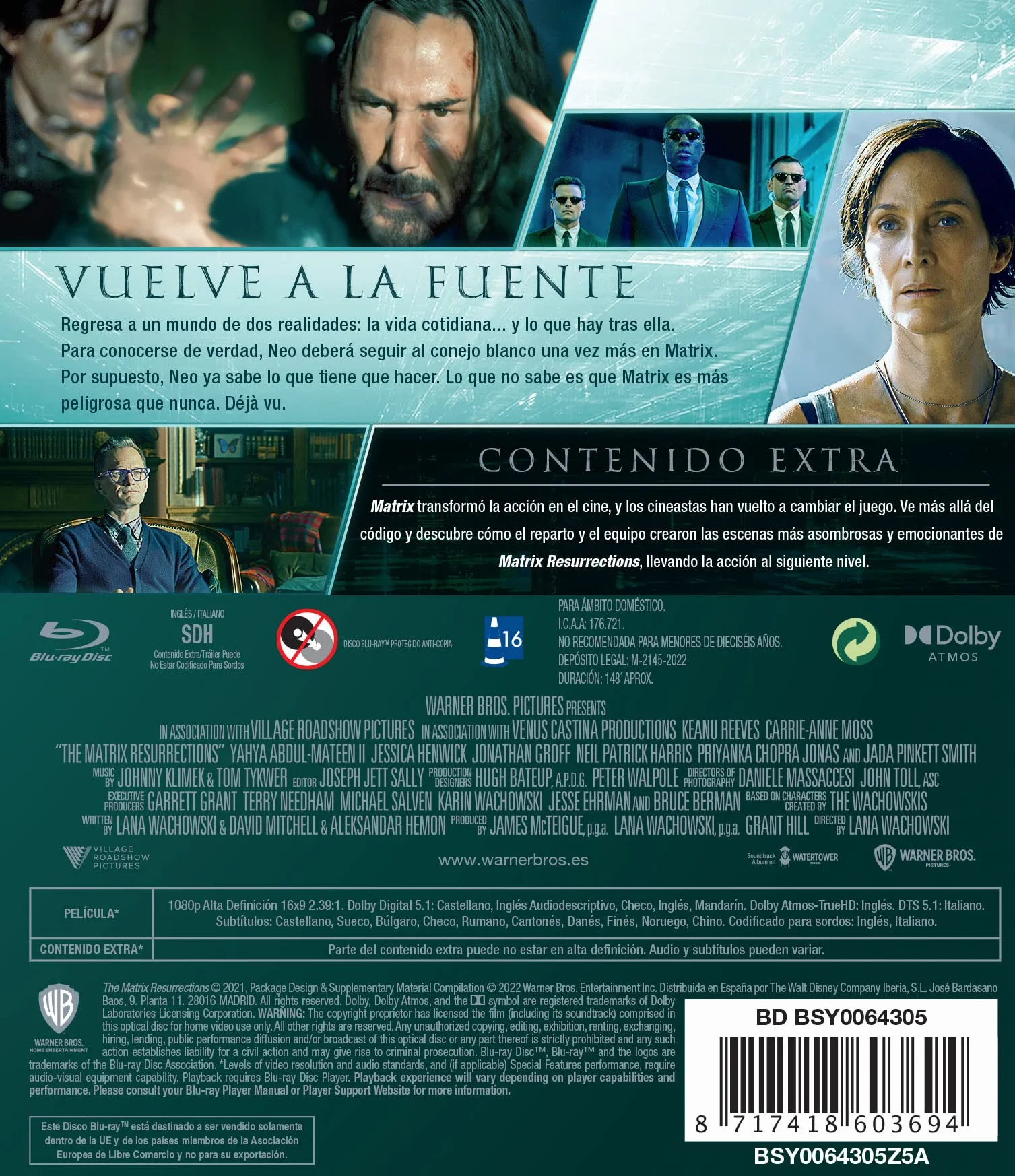 Matrix Resurrections - BD