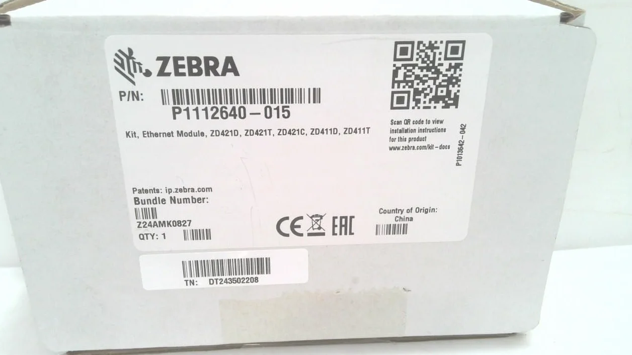 Zebra P1112640-015 parte di ricambio per la stampa Modulo 1 pz