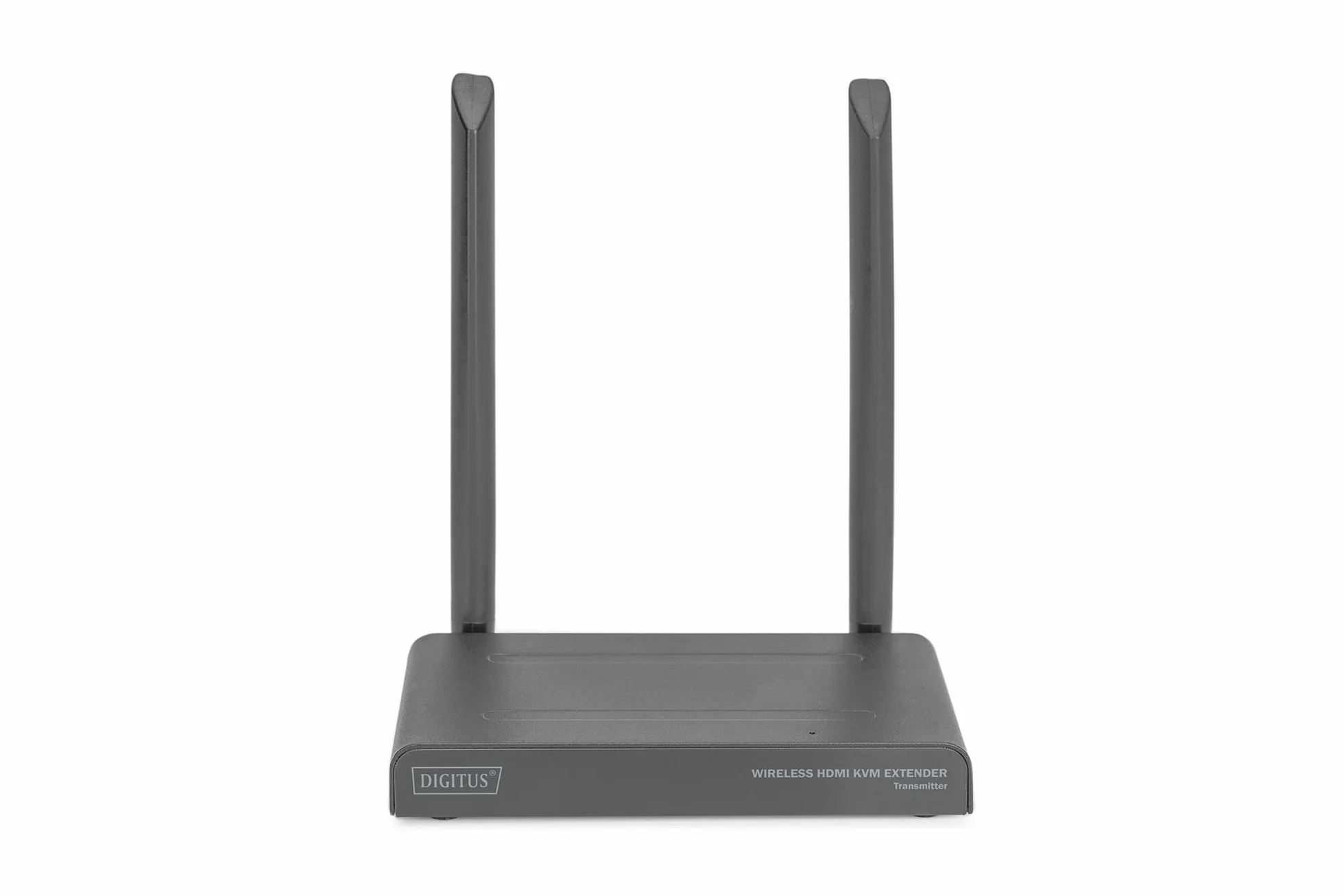 DIGITUS Wireless HDMI KVM Extender Set - portata fino a 200 m - FullHD 1080p/60Hz - punto a punto - uscita HDMI Loop - trasmissione IR - nero