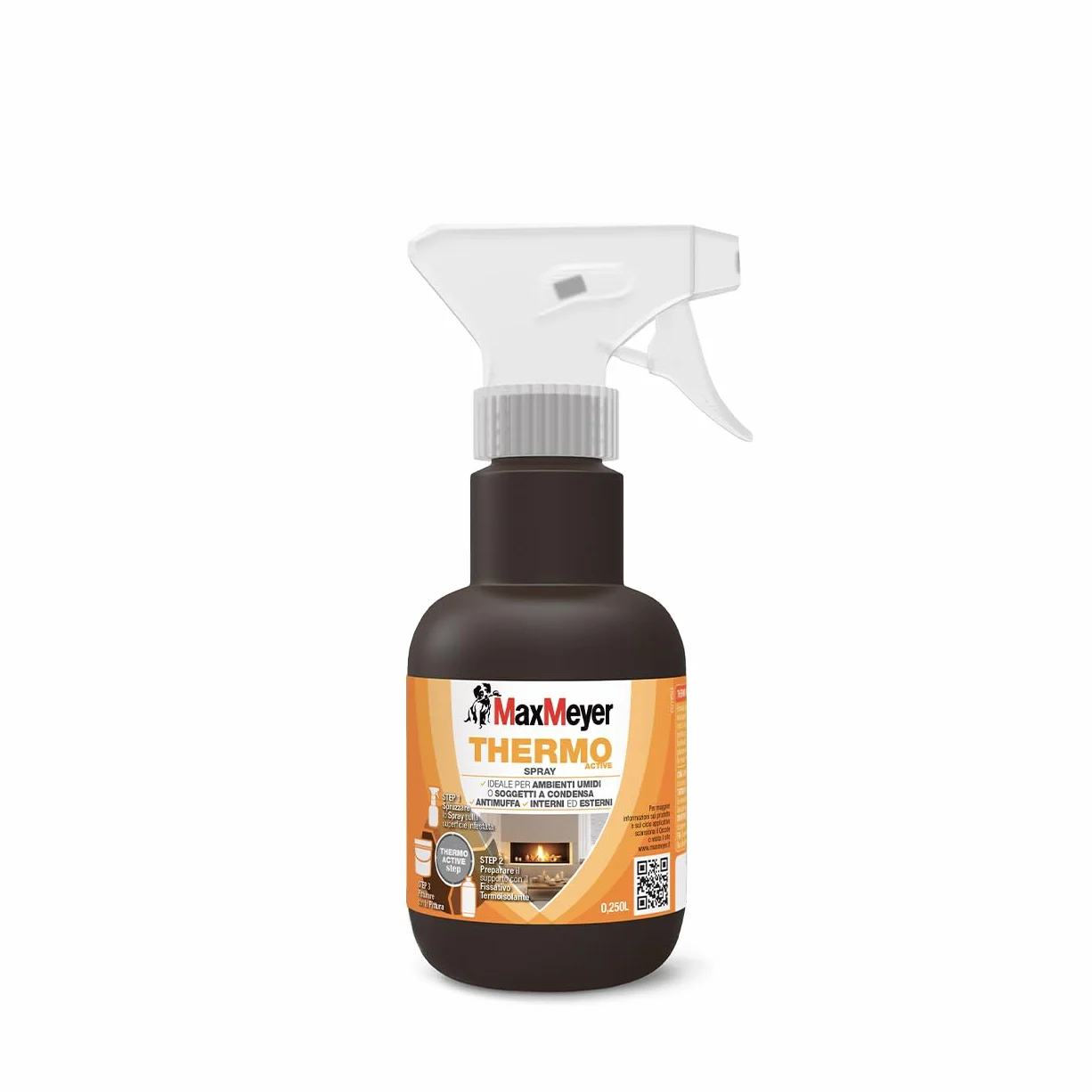 MAXMEYER Thermo Active Spray Antimuffa 0,25 L Trattamento Igienizzante Contro Muffa e Funghi