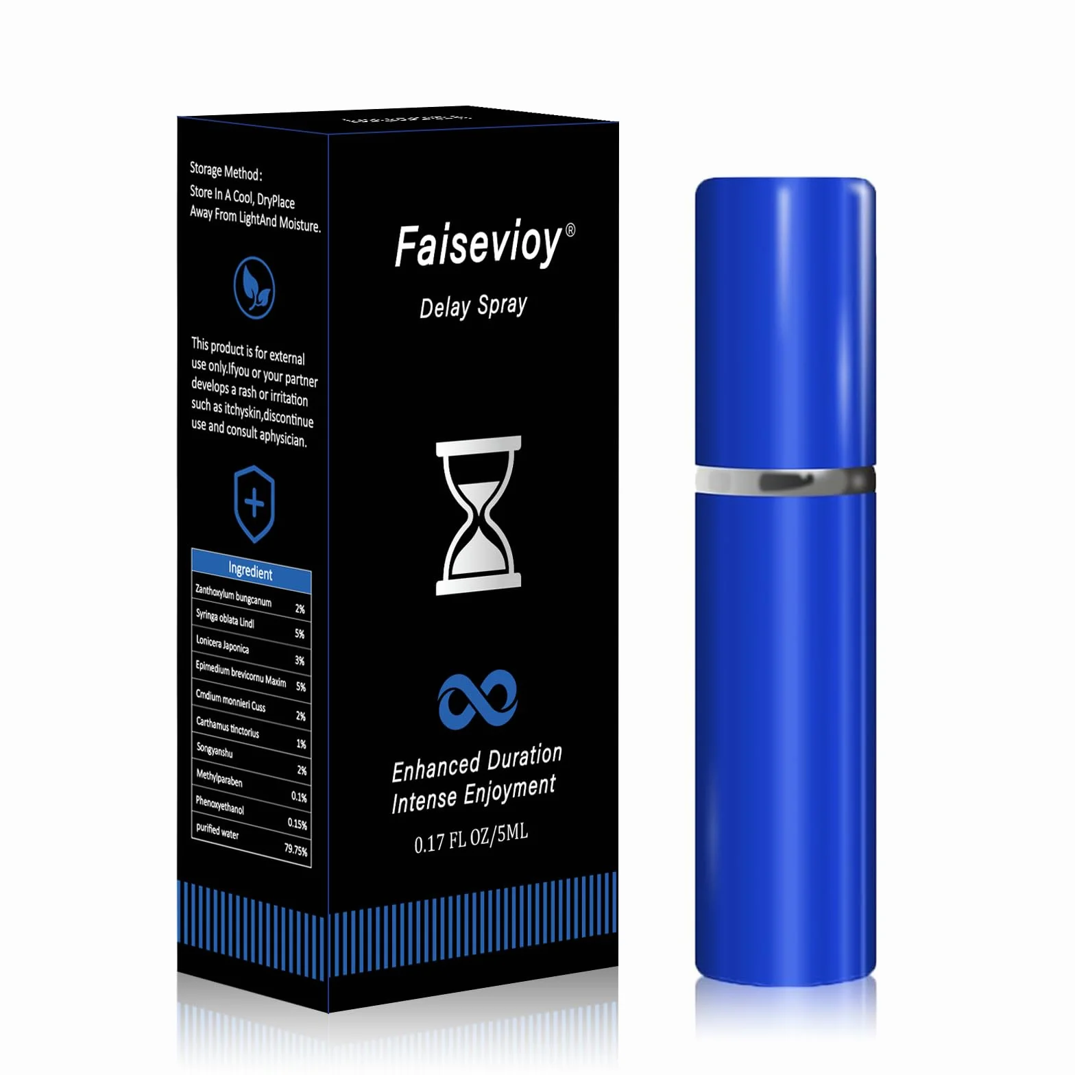 Spray ritardante per uomo 5ml - Eiaculazione precoce control