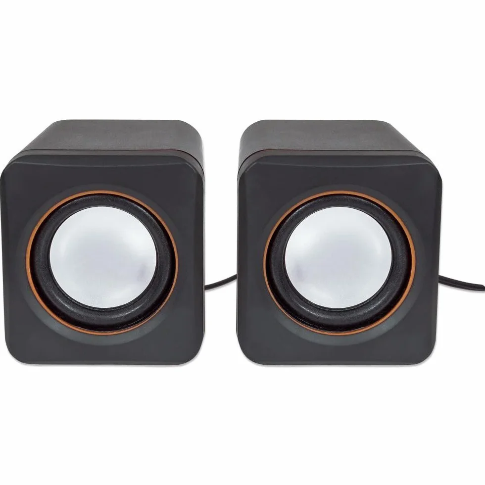 Casse per PC Altoparlanti Amplificate Audio AUX 3.5 mm Jack 2.0