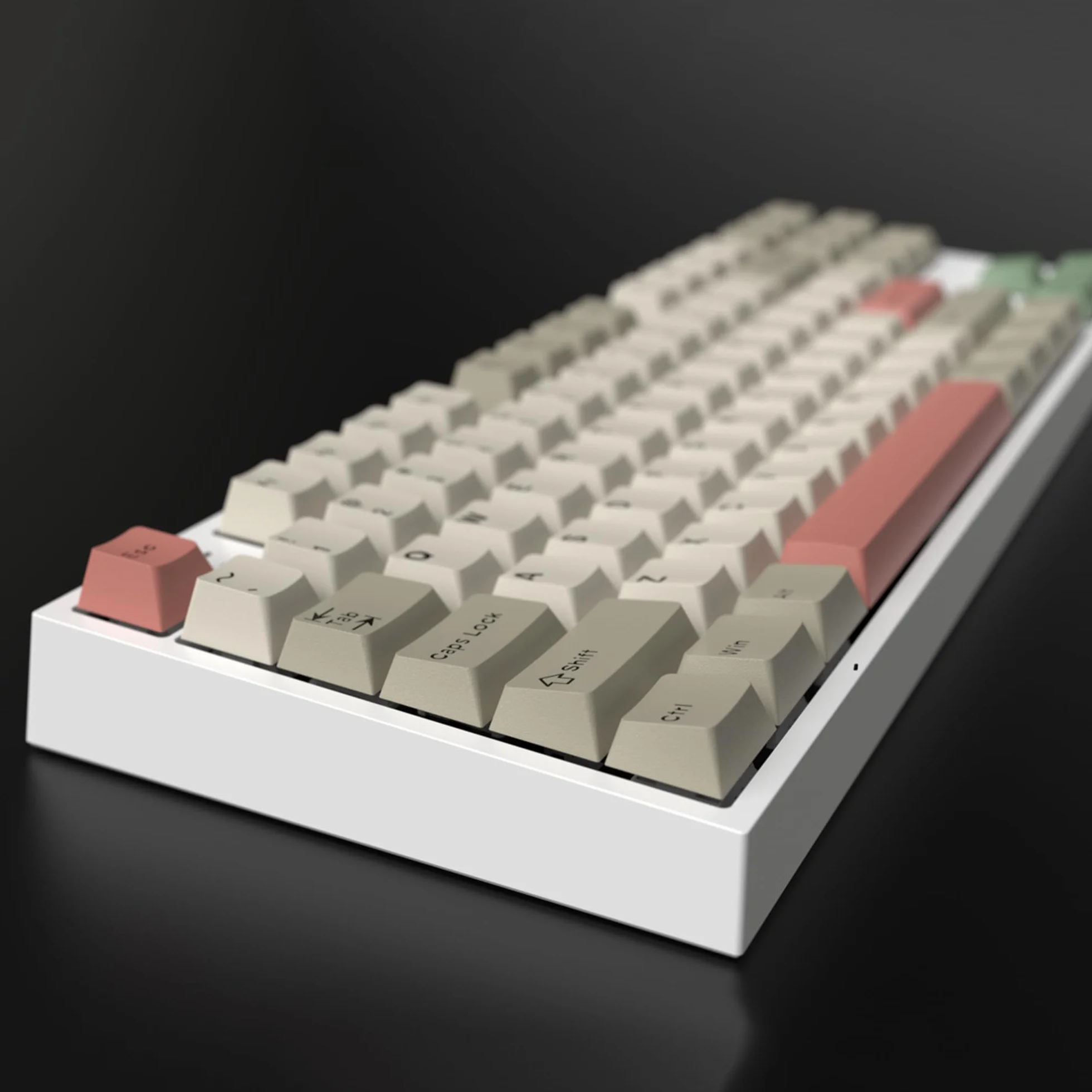 SOLIDEE Set di Keycaps PBT Profilo Cherry 169 Tasti, Keycaps Personalizzati, Keycaps PBT Resistenti allo Sbiadimento per Tastiere 60% 65% 75% TKL 100%, Compatibili con Switch MX (New 9009)