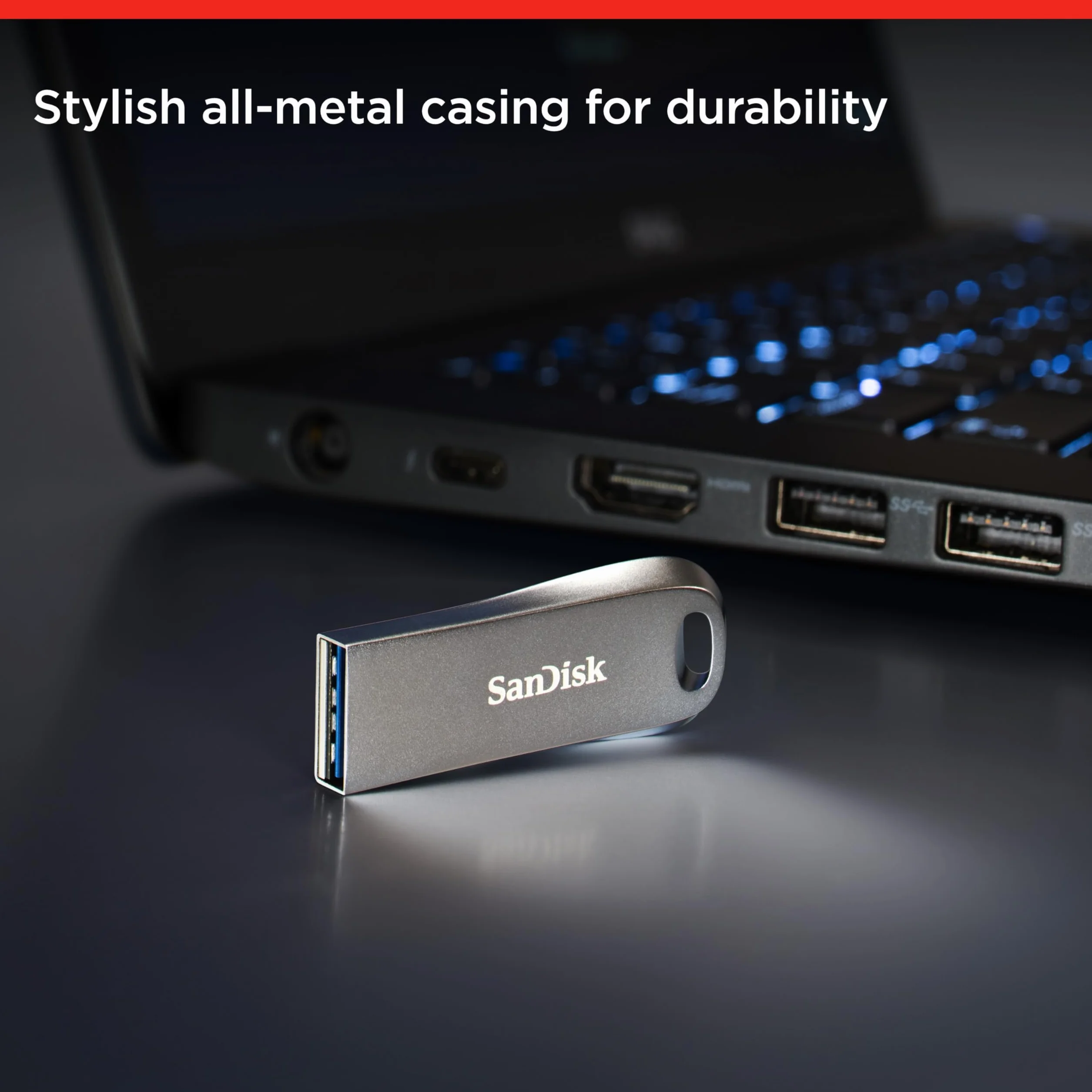SanDisk 128GB Ultra Luxe USB 3.2 Unità flash 400 MB/s