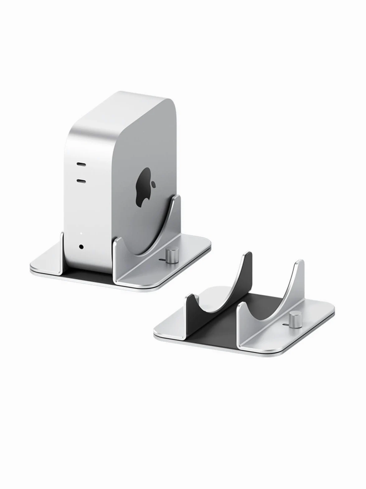 Hagibis Supporto verticale per Mac Mini M4, in lega di alluminio, supporto antiscivolo per computer, compatibile con chip M4, Mac Mini Pro
