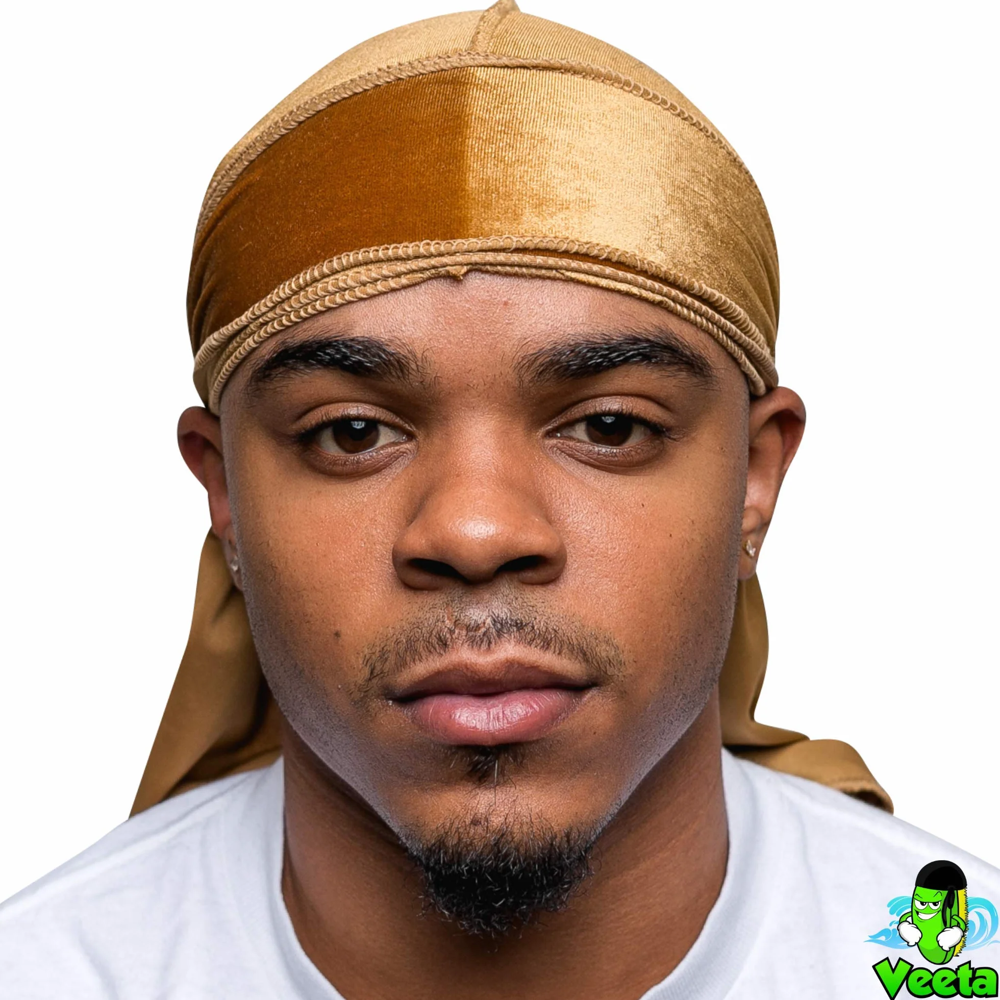 Veeta Durag Morbido Velluto Unisex Fasce Lunghe Doppie Larghe Fodera Setosa Tripla Cucitura