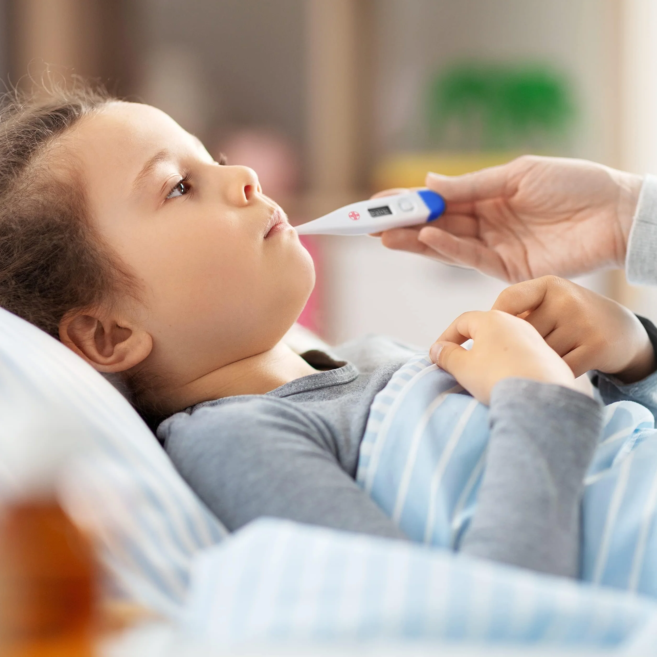 Termometro Digitale Professionale DIGITHERM per febbre adulti bambini 1 minuto Garanzia Italia 24 mesi