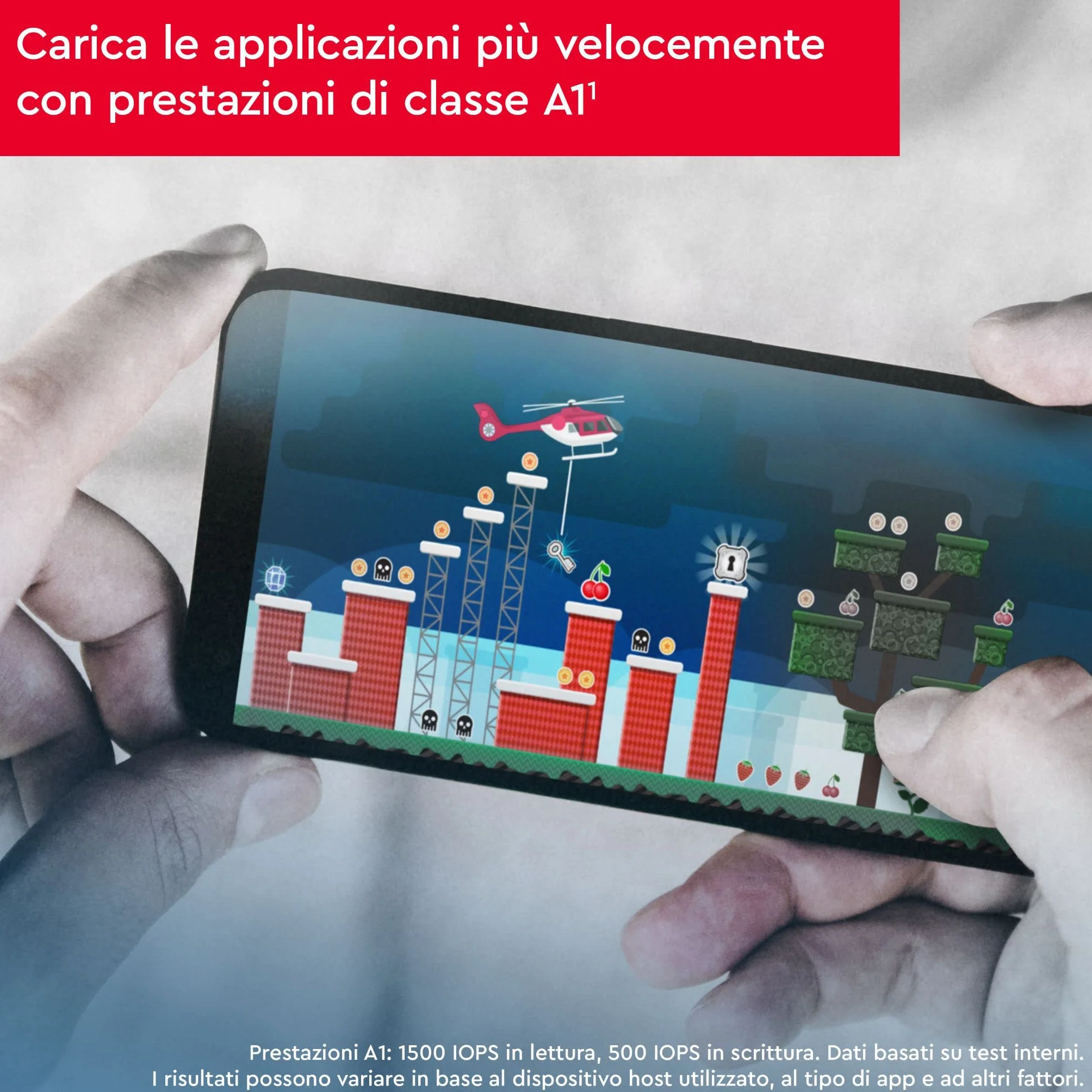 SanDisk 128 GB Ultra microSDXC UHS-I scheda, con adattatore SD, fino a 140 MB/s, prestazioni dell'app A1, Classe 10, U1. Twin Pack