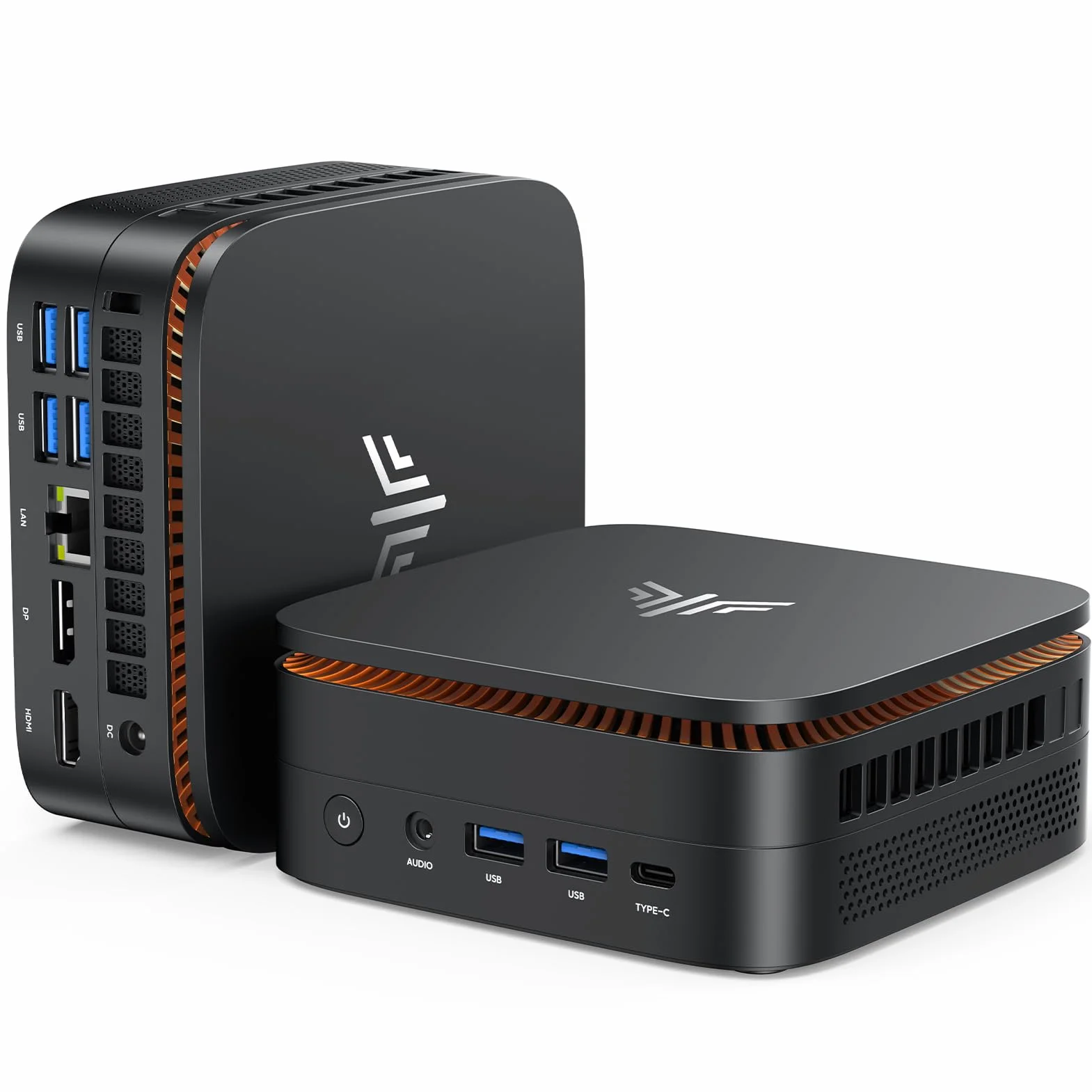 NiPoGi Pinova P1 Mini PC AMD Ryzen Embedded R2544 8GB DDR4 256GB NVMe SSD 4K UHD Triplo Display WiFi 5 BT4.2