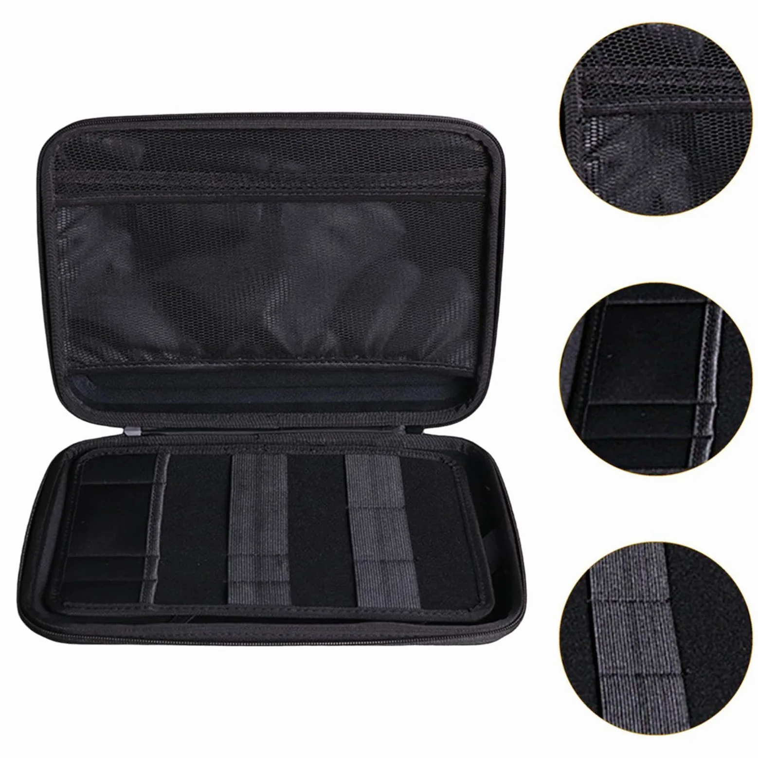 Organizer Laptop Borsa Custodia Rigida Impermeabile Compartimenti Organizer Maniglia Tracolla Regolabile Adatta per Affari Studenti Trasporto Ufficio, for 14inch Pads