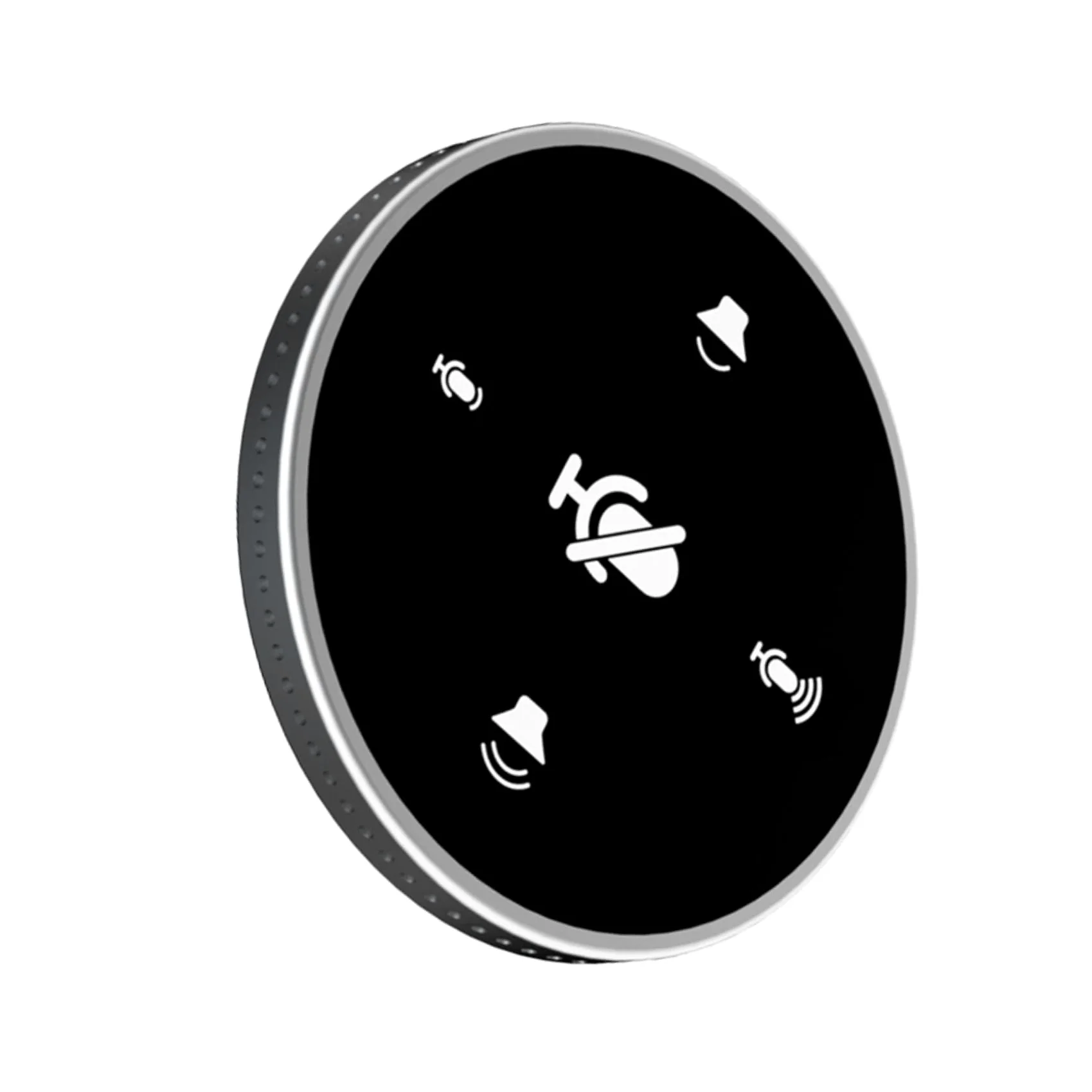 SHOWERORO Microfono Usb Desktop Omnidirezionalper Conferenze Streaming e Voce Compatibile Con Laptop e Computer Design Semplice e Leggero Facile Da Usare Per Riunioni e Giochi