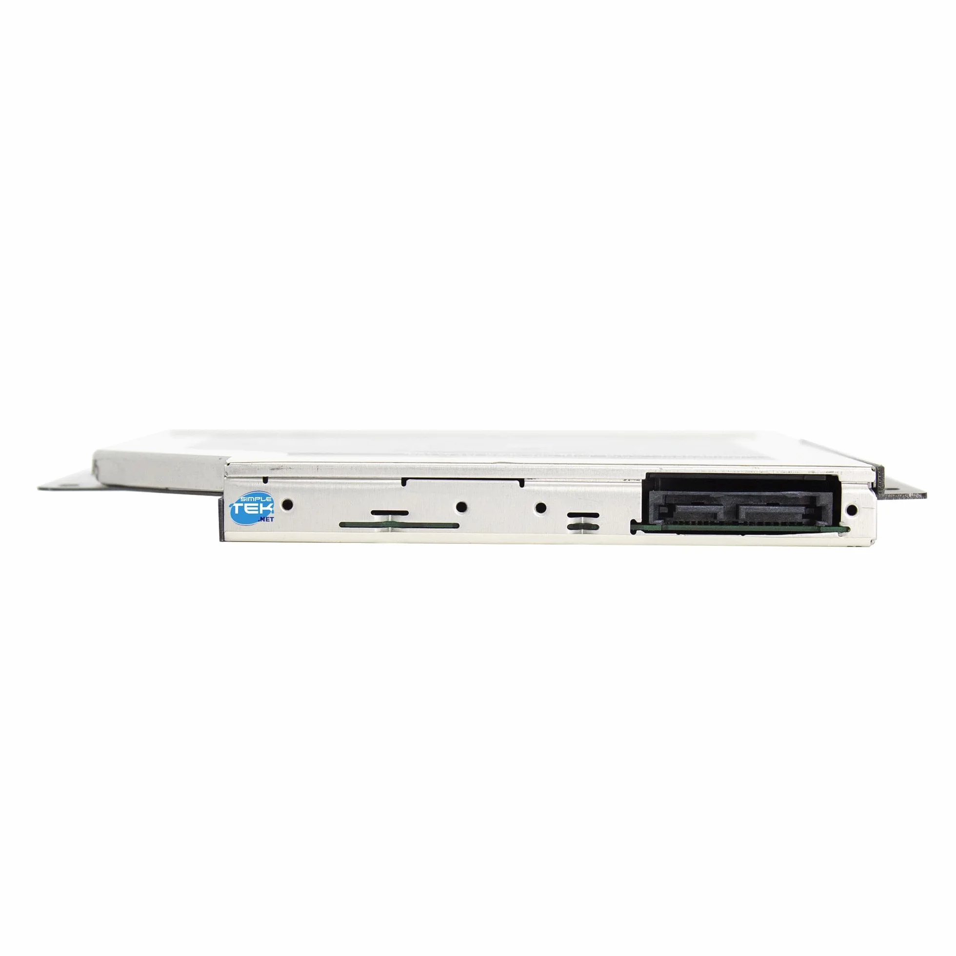 SIMPLETEK - Unità ottica interna masterizzatore Blu-ray slim 12,7 mm Serial ATA - lettore/masterizzatore BD DVD CD bianco con mascherina e staffe