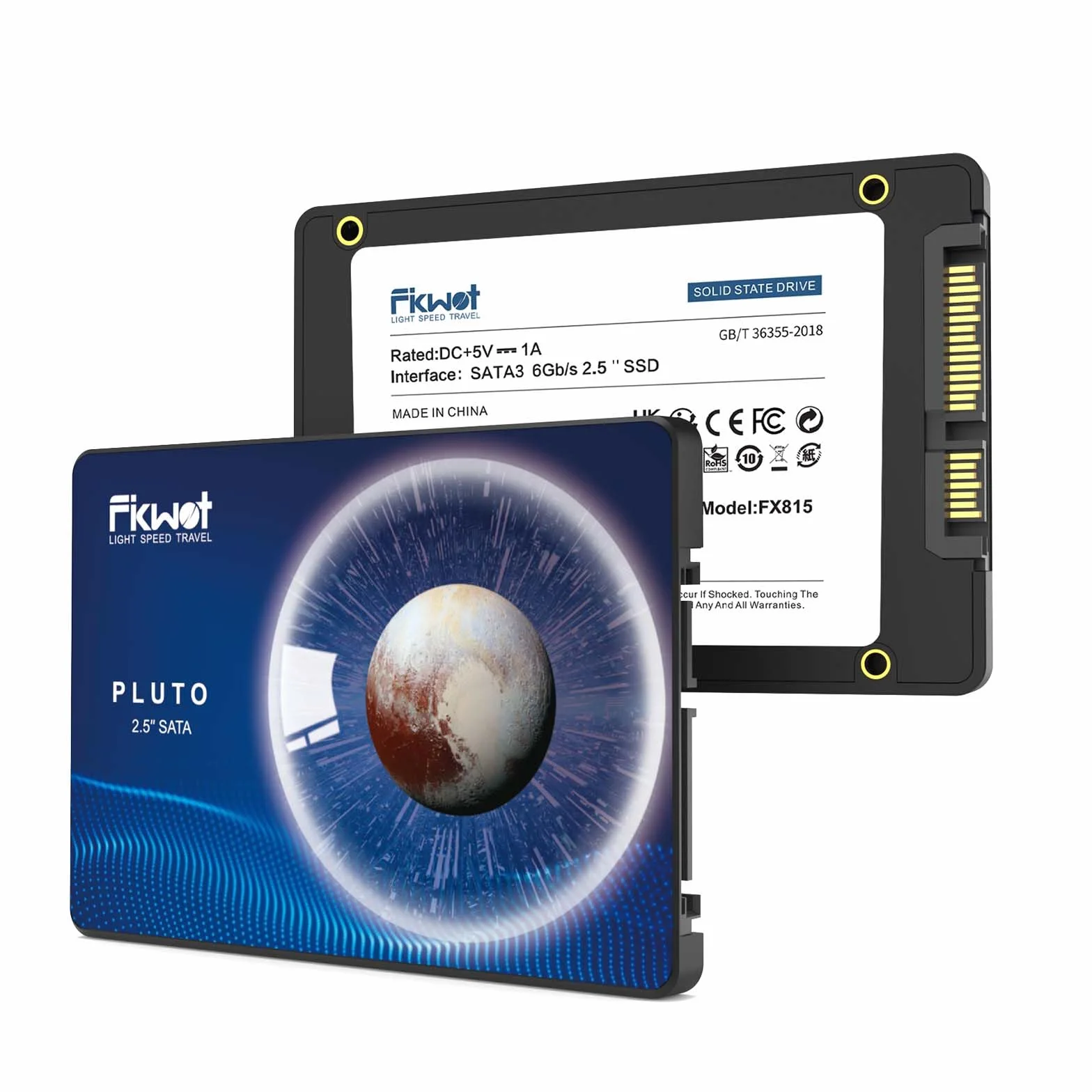 Fikwot FX815 SSD 256GB 2.5" SATA Interno 3D NAND 550 MB/s
