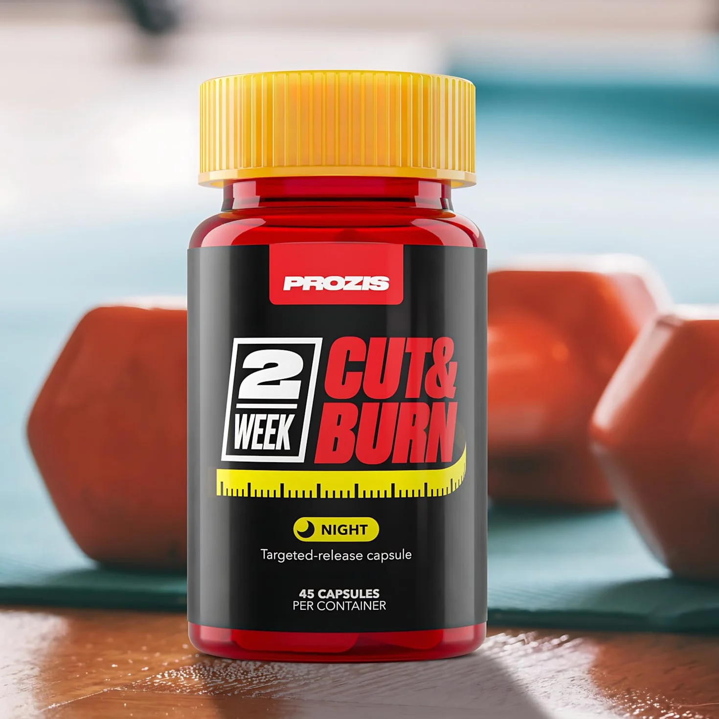 Prozis 2 Week Cut & Burn 45 Capsule Day/Night Formula Dimagrante