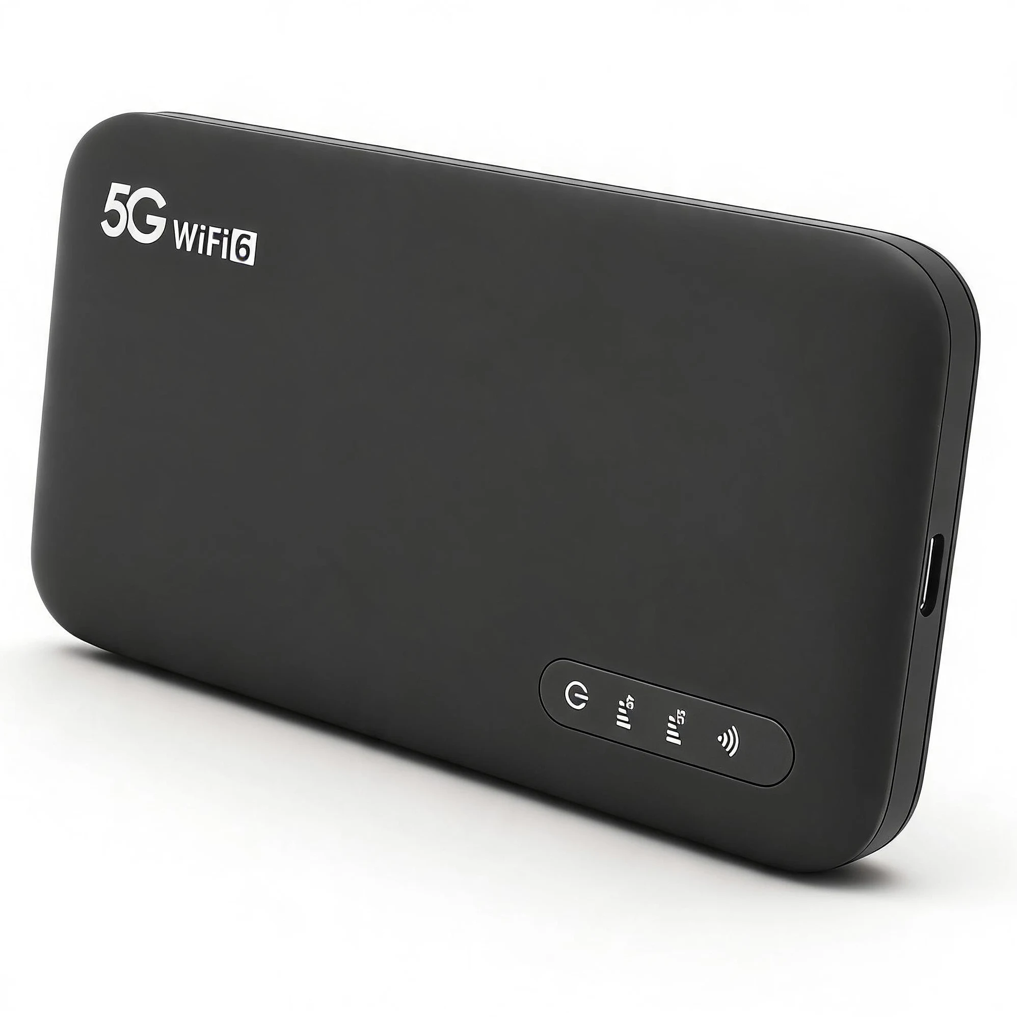 5G Mobile Hotspot WiFi 6, Router Portatile 5G con Slot per Schede SIM, Supporto a 16 Dispositivi da 6100 MAh, Dispositivi Internet Portatili per Viaggi e Utilizzo Domestico