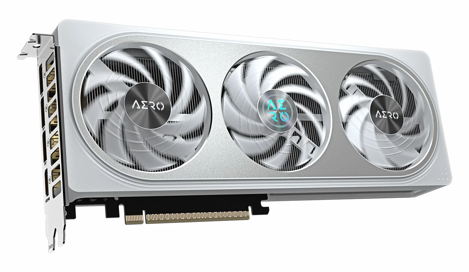 Gigabyte GeForce RTX 5060 Ti AERO OC 16G Scheda Grafica – 16 GB GDDR7, 128 bit, PCI-E 5.0, 2647MHz Frequenza Core, 3 x DisplayPort, 1 x HDMI, GV-N506TAERO OC-16GD