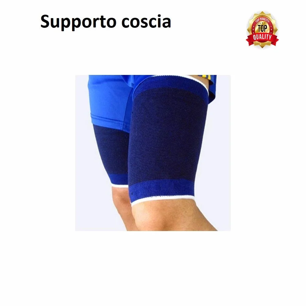 Fascia coscia supporto elastico compressione uomo donna