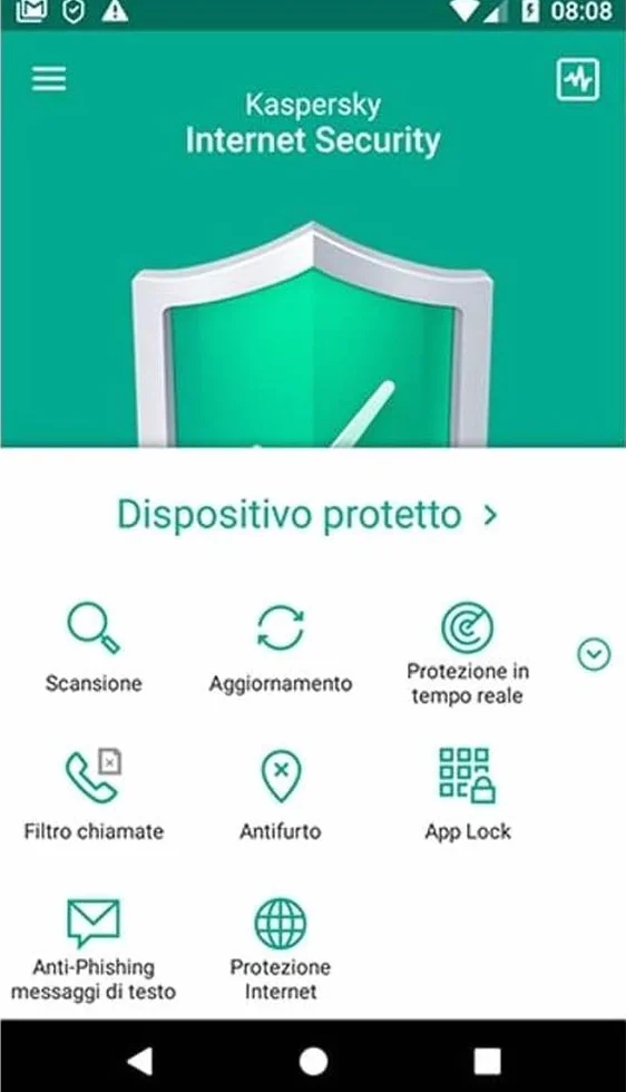 nextradeitalia Kaspersky Internet Security for Android 2026-1 Dispositivo - 1 Anno