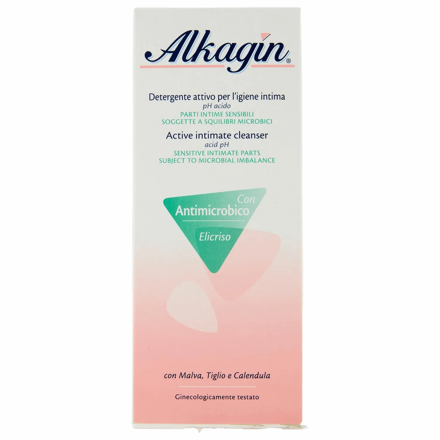 Alkagin Detergente Intimo Antimicrobico pH Acido 250ml