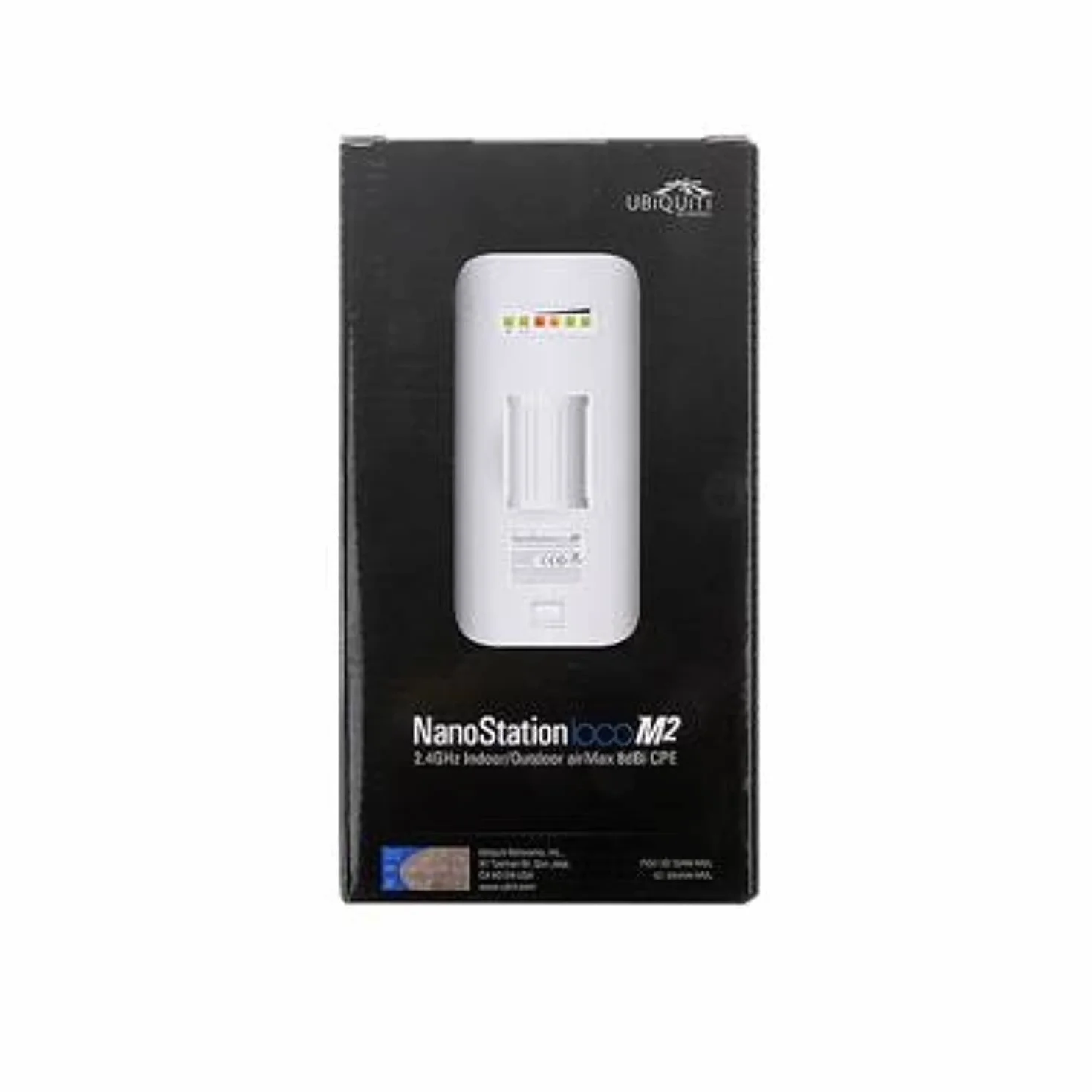 Ubiquiti Networks NanoStation Loco M2 - WLAN access points (5 - 95%, -30 - 75 °C, IEEE 802.3, IEEE 802.3u, White, Plastic, Atheros MIPS 24KC 400 MHz)