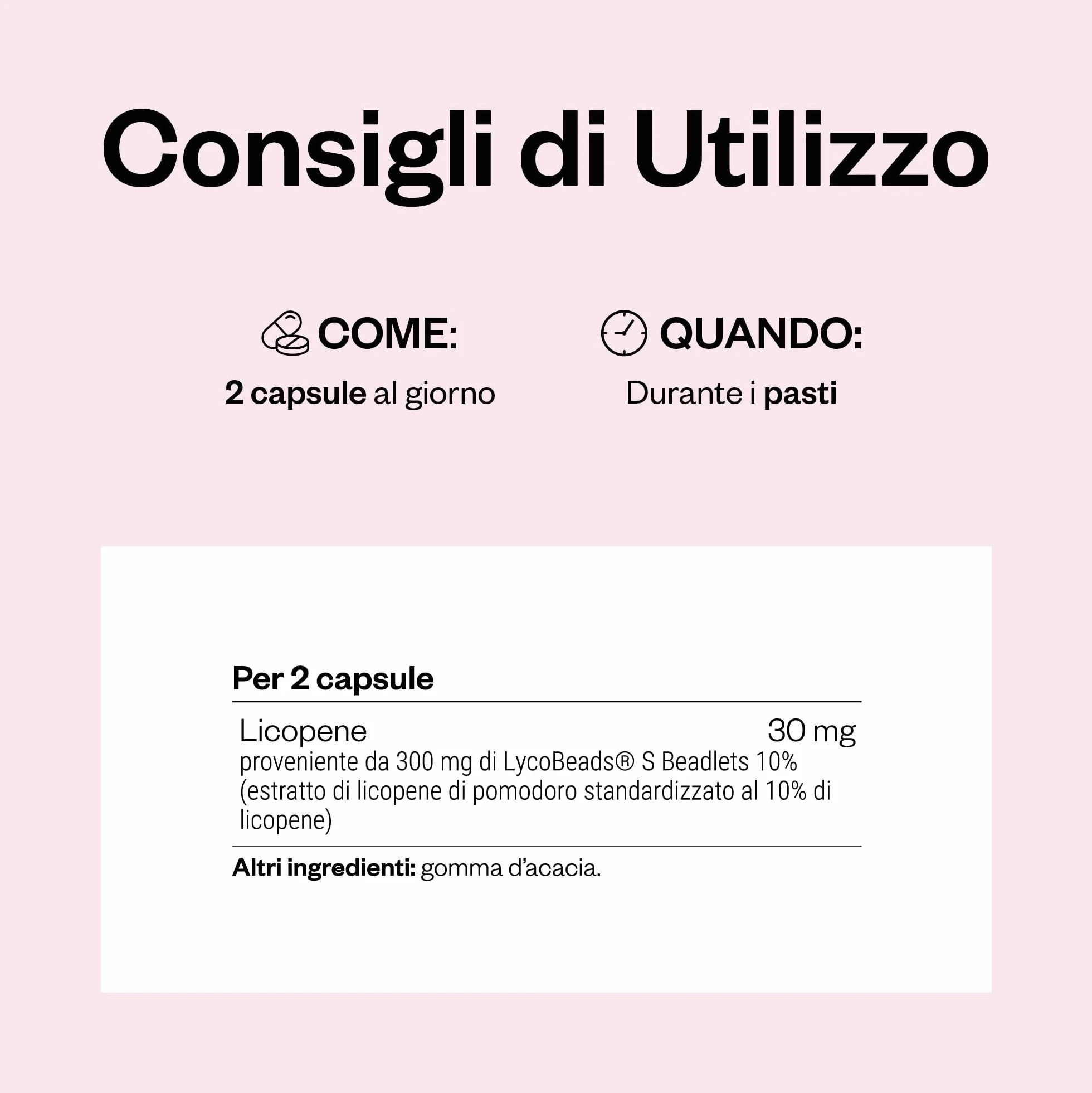 Lycopene Antistress Ossidativo Estratto di Licopene Prostata Circolazione Sanguigna Vegano Senza Glutine SuperSmart