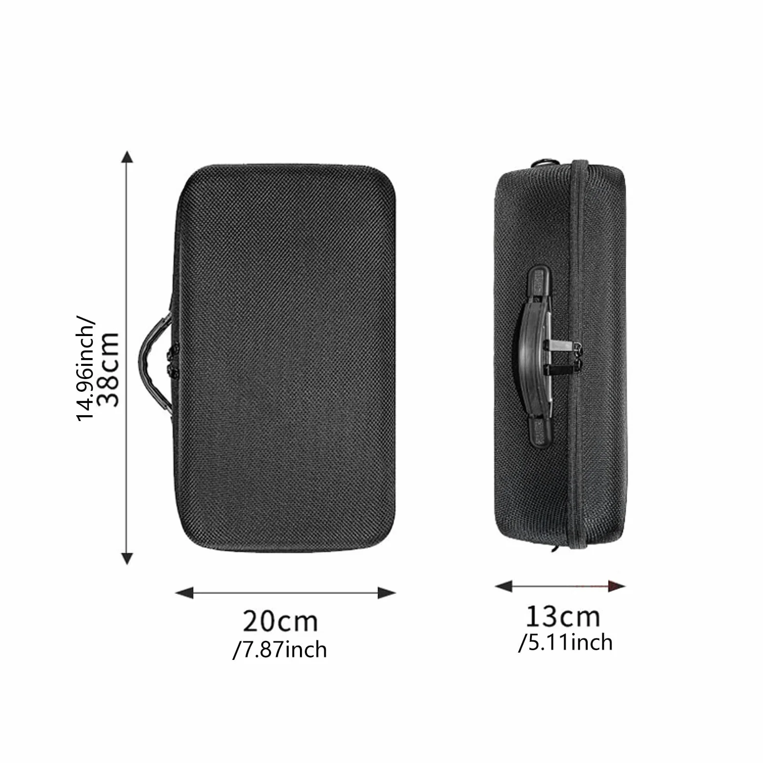 Custodia rigida portatile per ufficio Jet250 Stampante portatile Elettronica Organizzatori Accessori per cavi Custodia per il trasporto