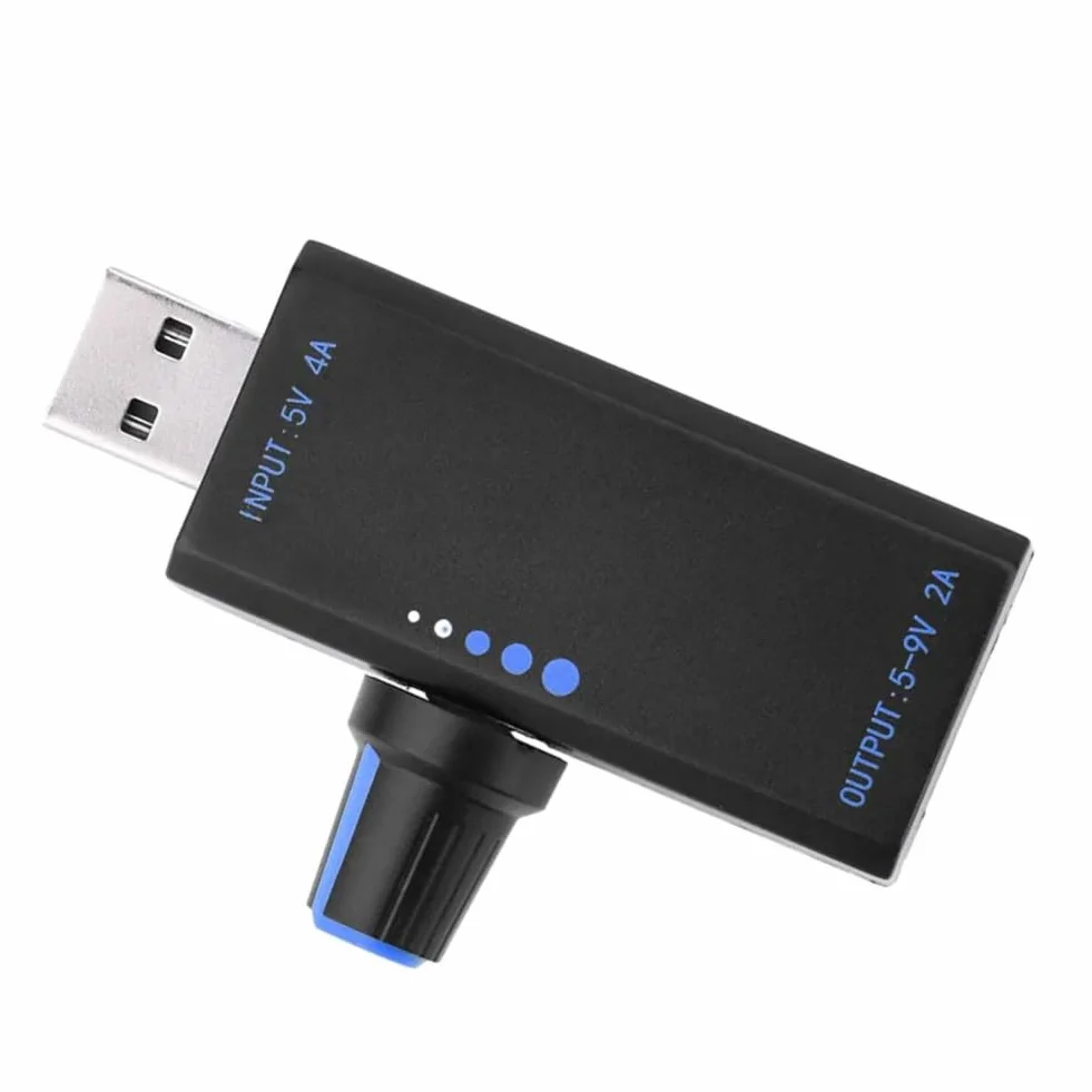 Regolatore di velocità ventola USB 18W DC 5V 4A Tipo C Nero