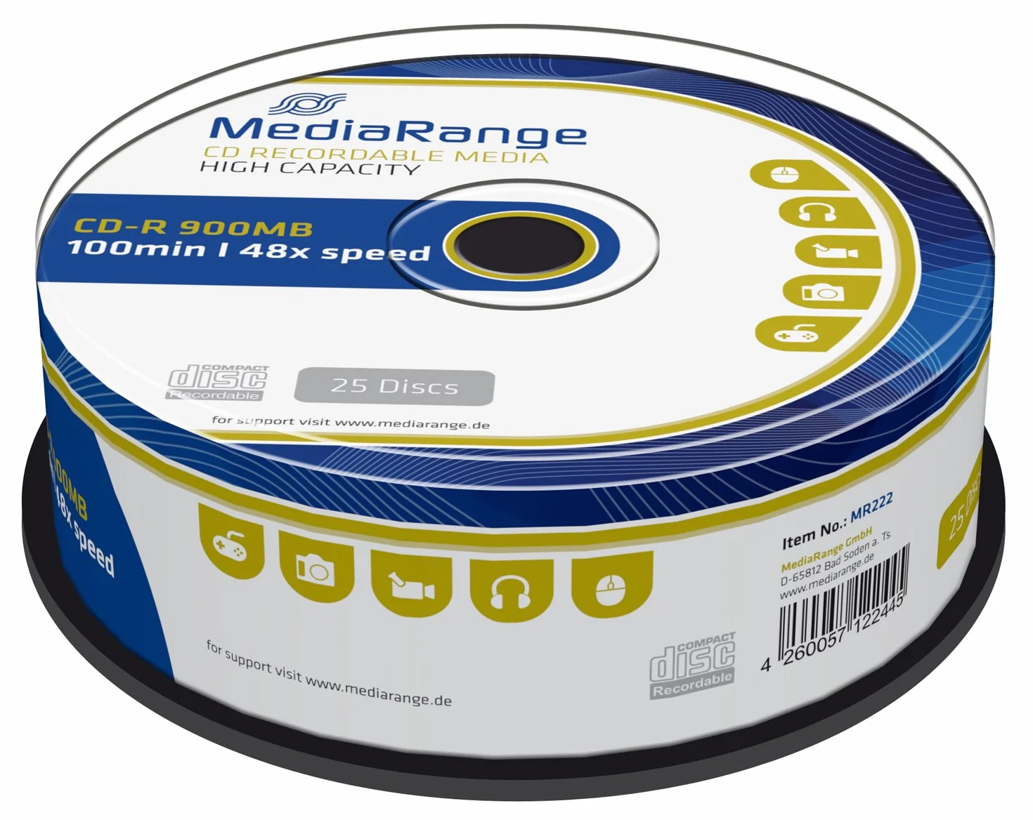 MediaRange MR222 CD vergine