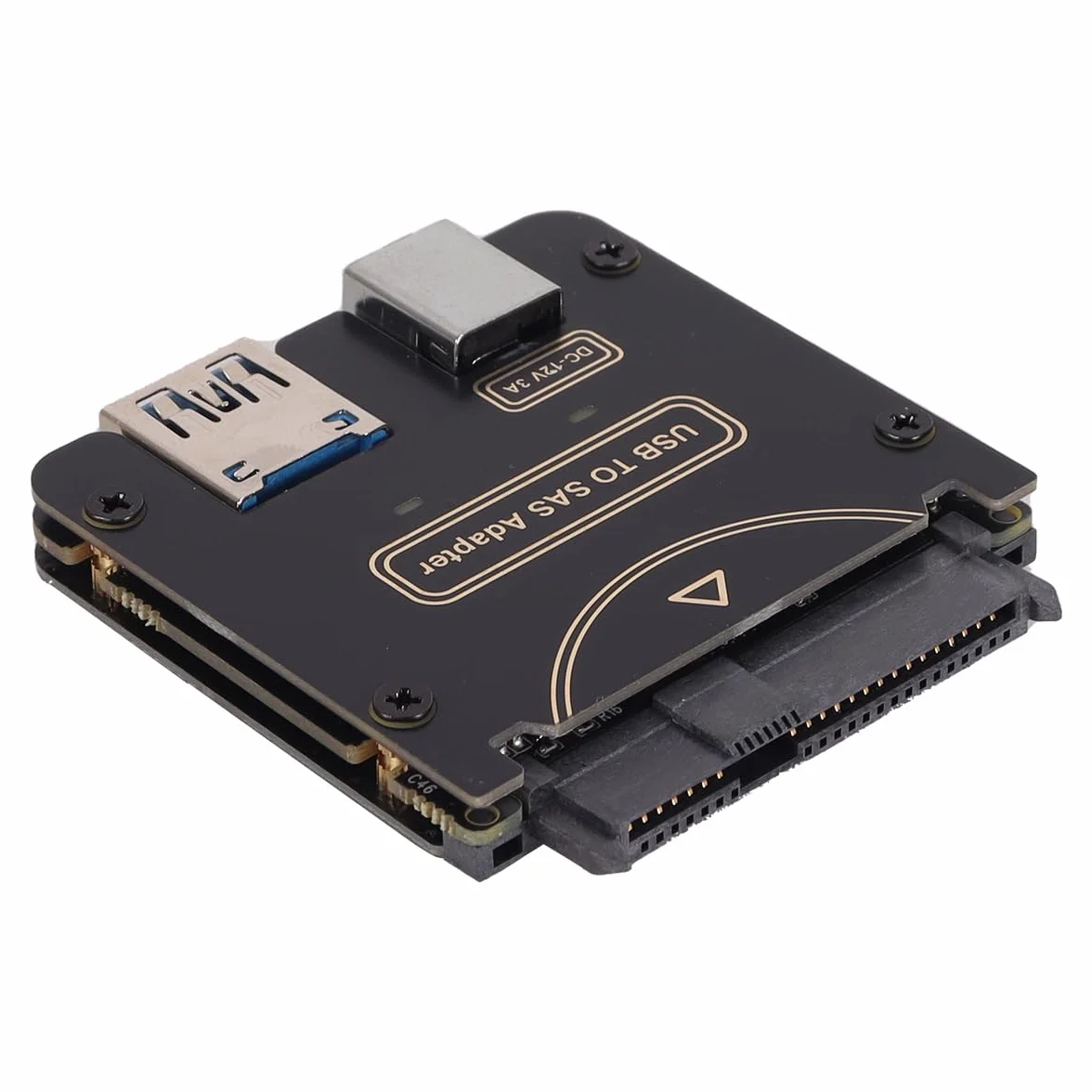 Adattatore per disco rigido SAS 29 pin SFF-8482 a USB 3.0 per Win7/10/11 e Linux