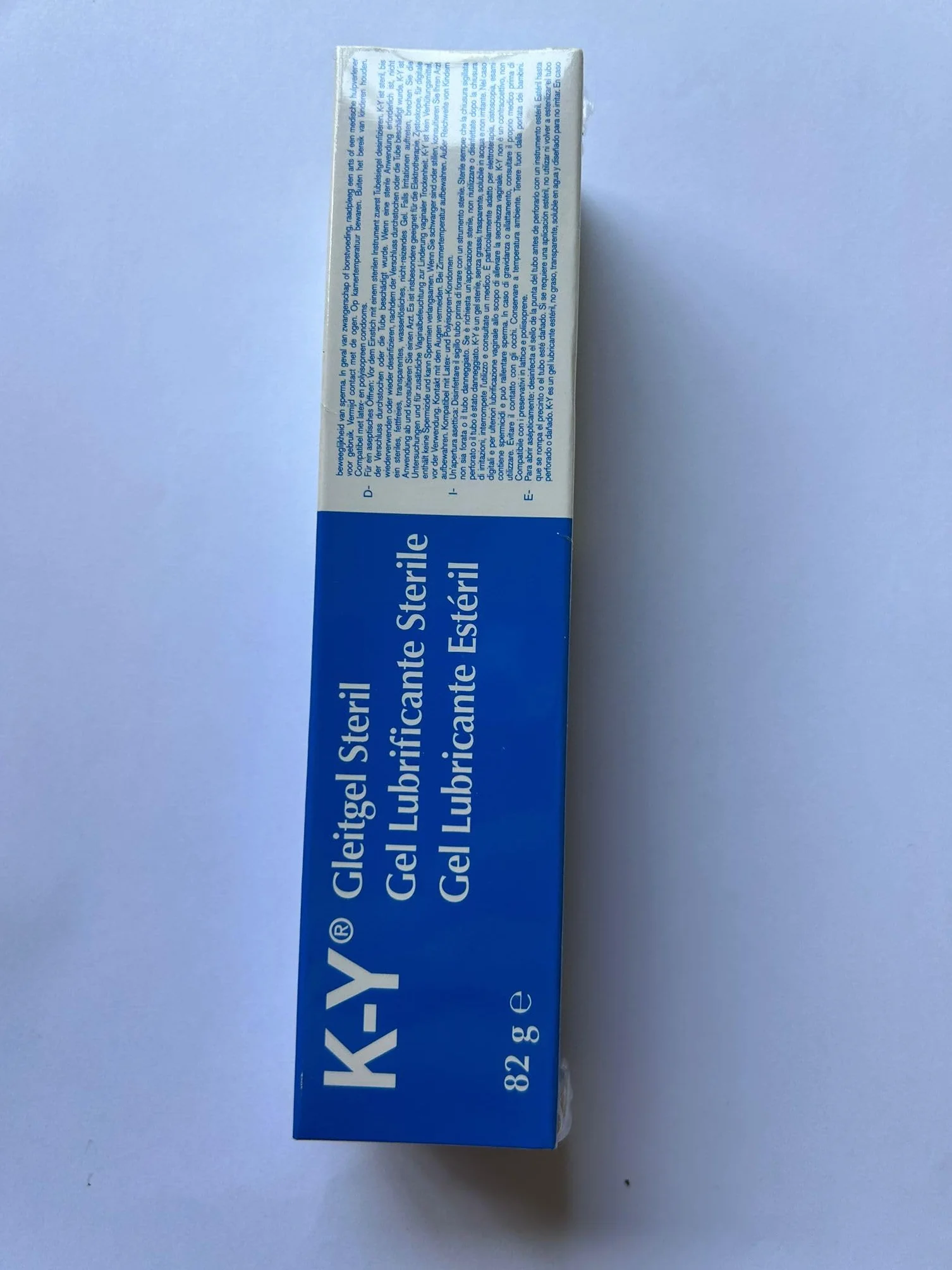 K-Y lubrificante sterile 82g set 3 tubi