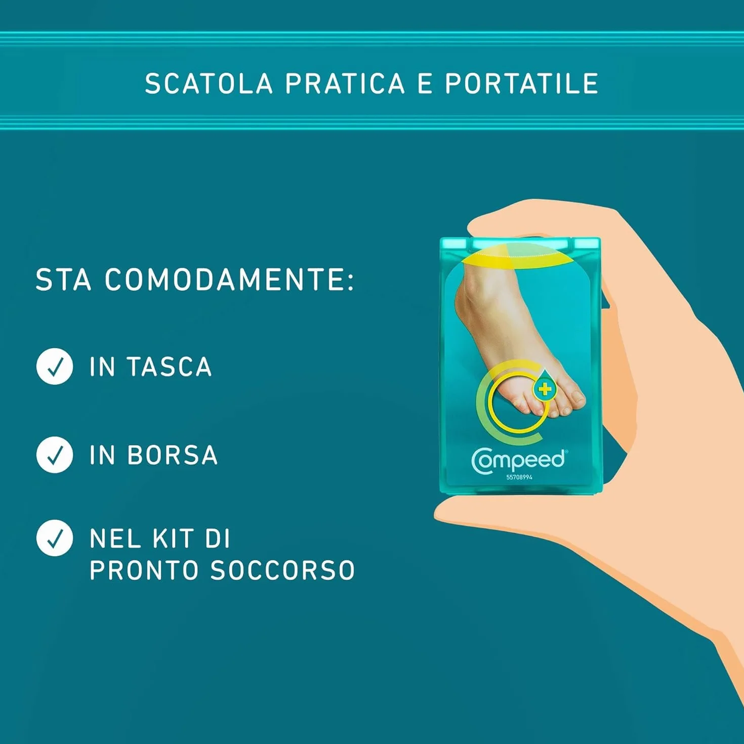 Compeed Cerotti Per Calli Formato Medio 10 Unità