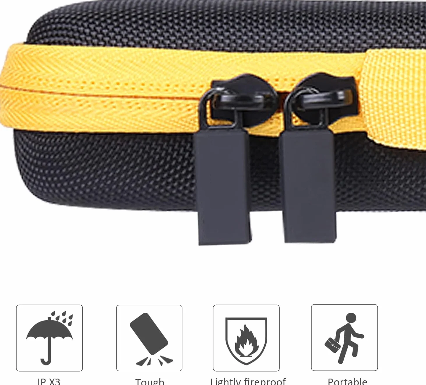 co2CREA Custodia rigida per tastiera Touch TV Logitech K400 Plus, solo custodia(solo scatola,Case Only)