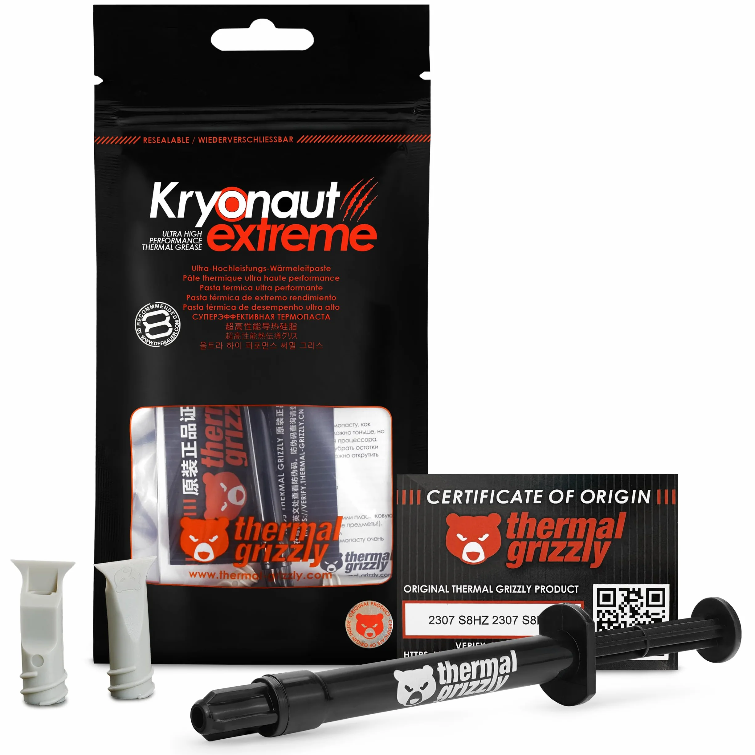 Termico Grizzly Kryonaut Extreme Wärmeleitpaste - 2 Grammi