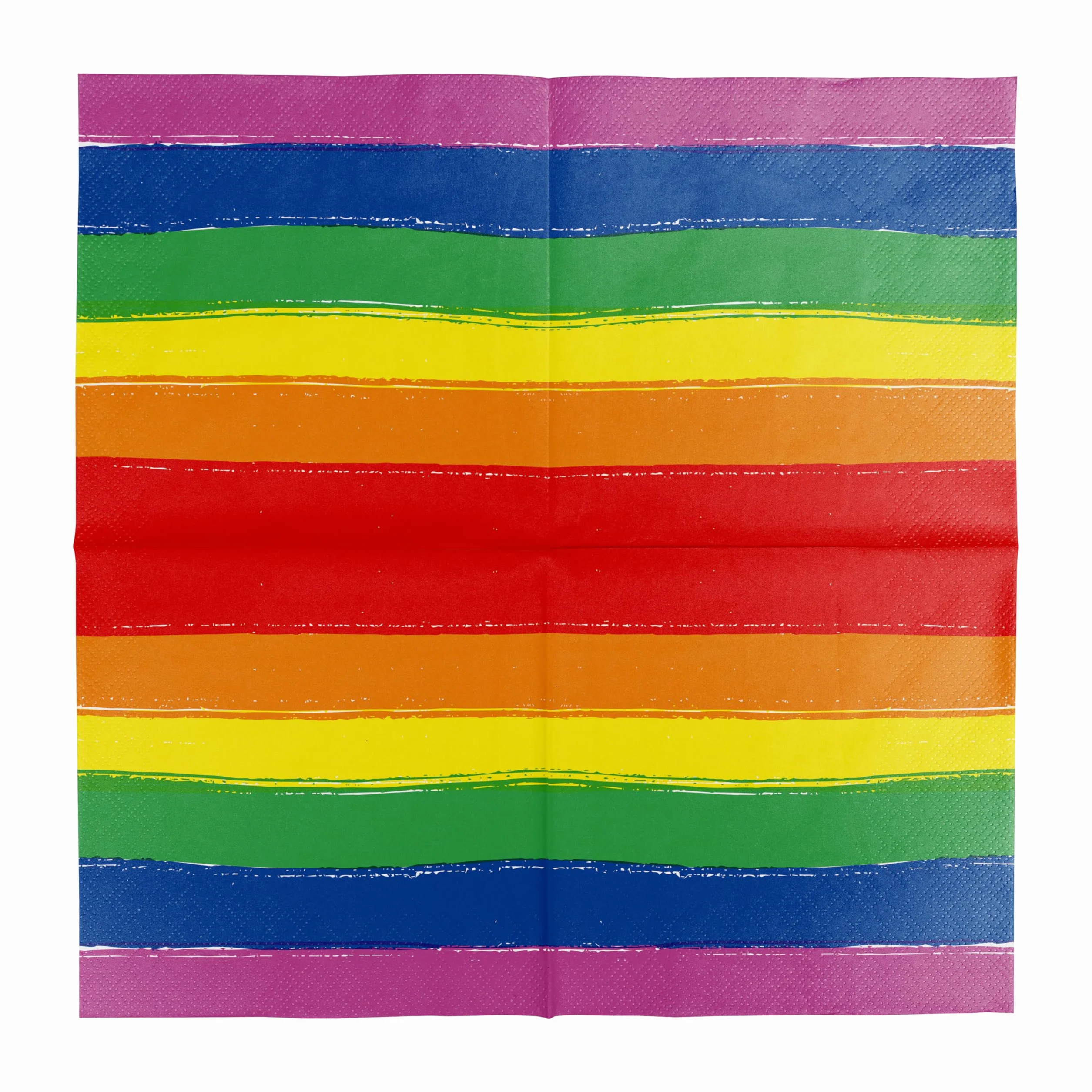 HEKU Tovaglioli a 3 veli 33 x 33 cm Arcobaleno Confezione Assorbente