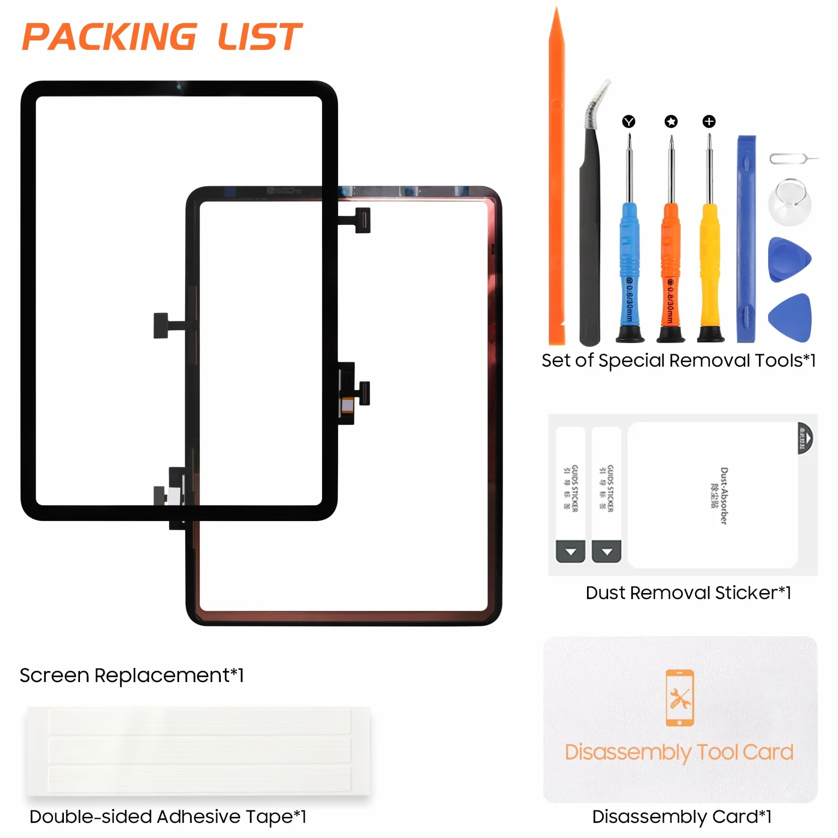 Per iPad Air 4 Touch Screen per iPad Air4 10.9 pollici schermo per iPad Air 4th Generation A2324 A2072 A2325 A2316 digitalizzatore schermo nero