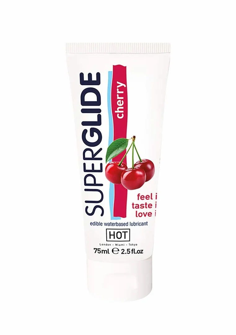 Superglide Lubrificante intimo commestibile alla CILIEGIA