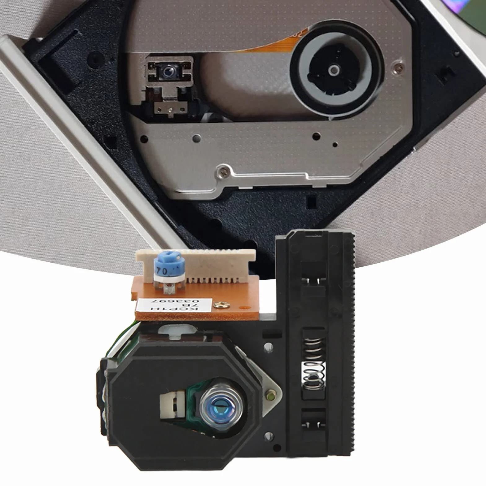 Pickup Ottico con Obiettivo KCP-1H Multicanale per DP 3080 CDX 993, Progettato con modalità di Funzionamento Continuo e Alta Efficienza, Adatto per L'aggiornamento del e