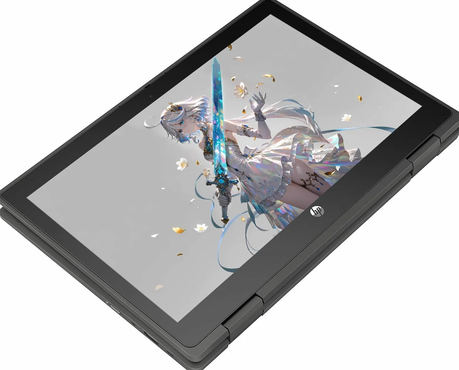HP ProBook X360 11 G6 EE, touchscreen 2 in 1, notebook da 11,6 pollici, Intel Core i5-10210U, 8 GB RAM, SSD da 256 GB, tastiera QWERTY, Windows 11 Pro (ricondizionato)