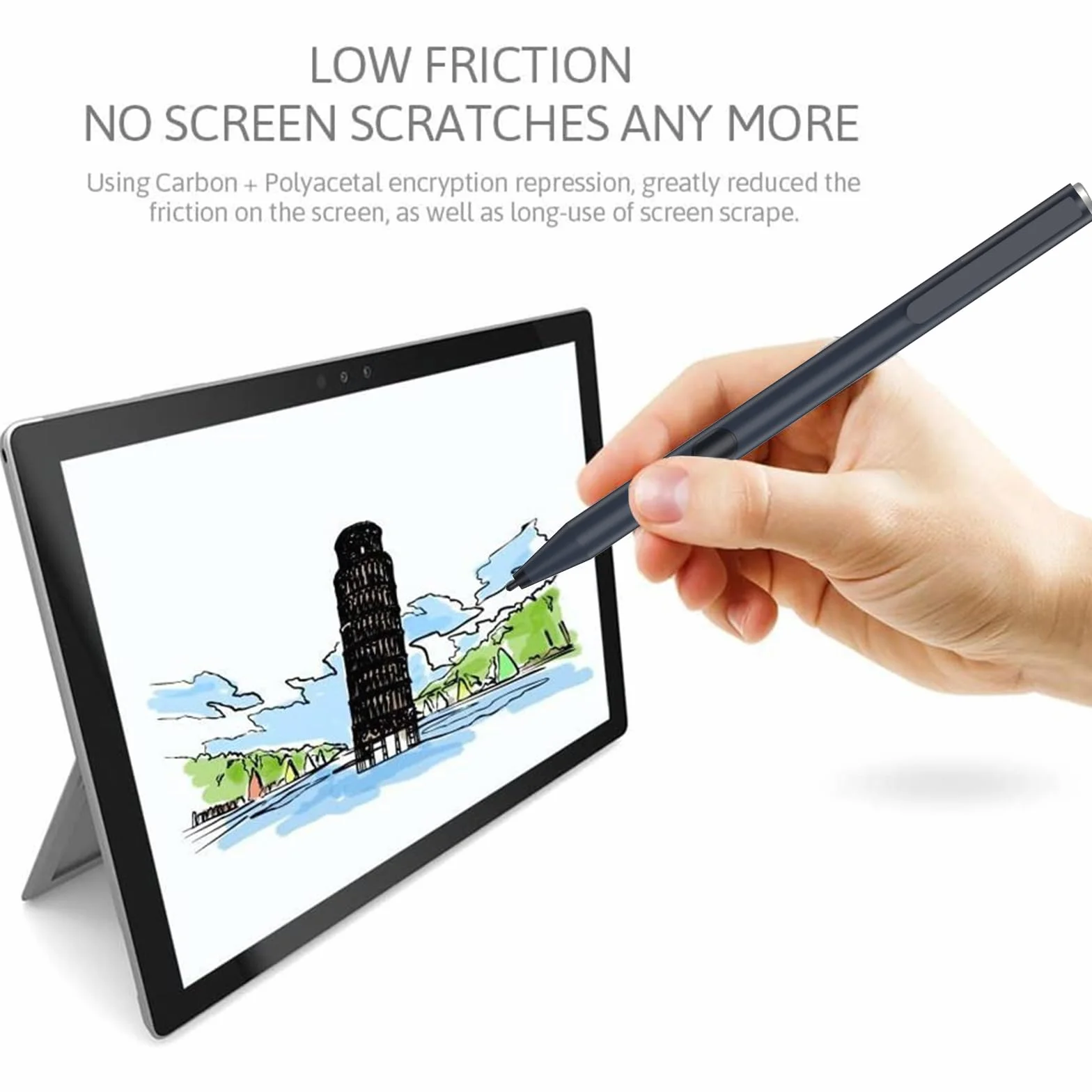 Pennino Stylus Pen per dispositivi ASUS Touch Screen, 1024 livello di pressione (durata della batteria 2500 ore), Tablet Pen con Asus SA203H per ZenBook e VivoBook Slate