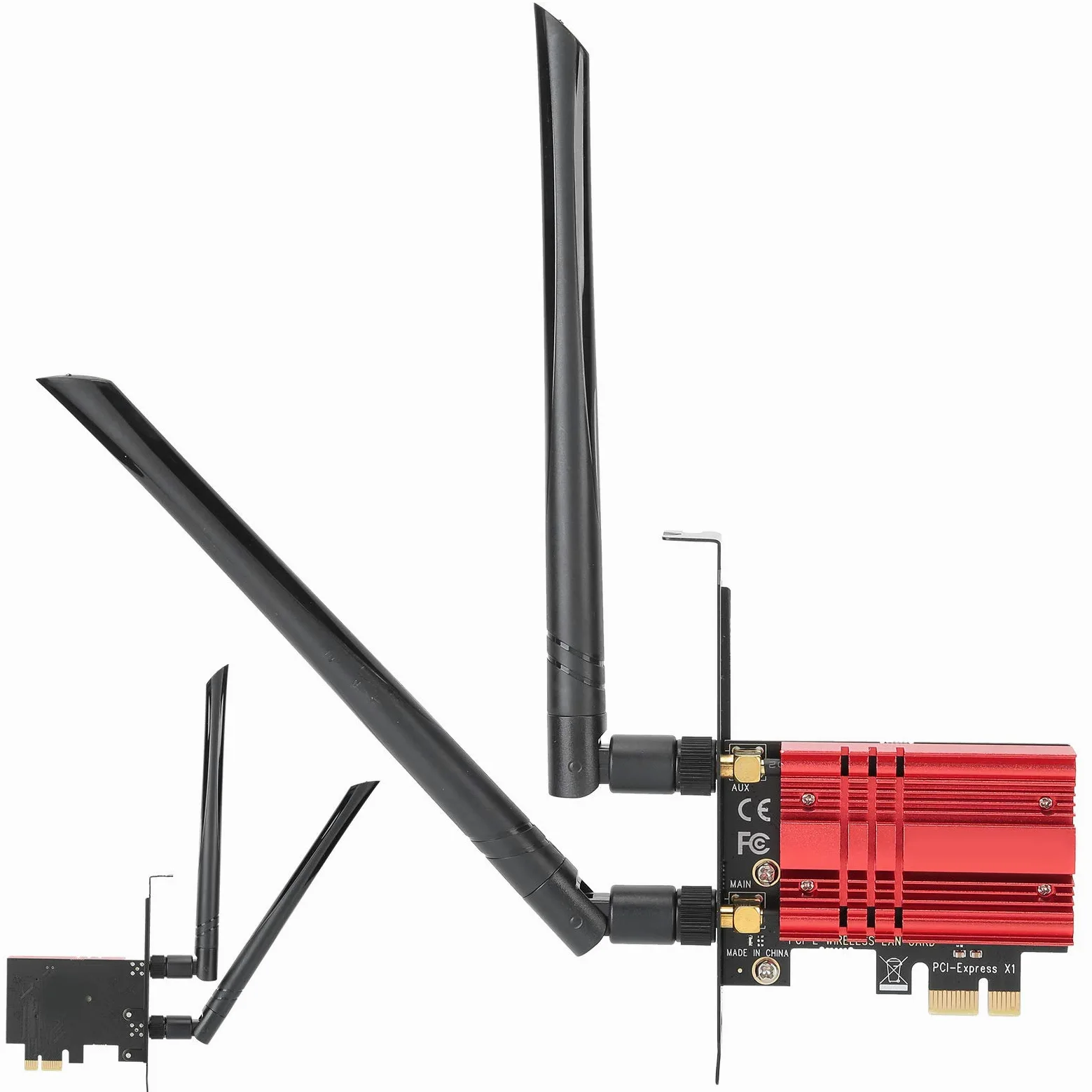 Scheda di Rete Wireless PCI E Adapter, Scheda WiFi Dual Band