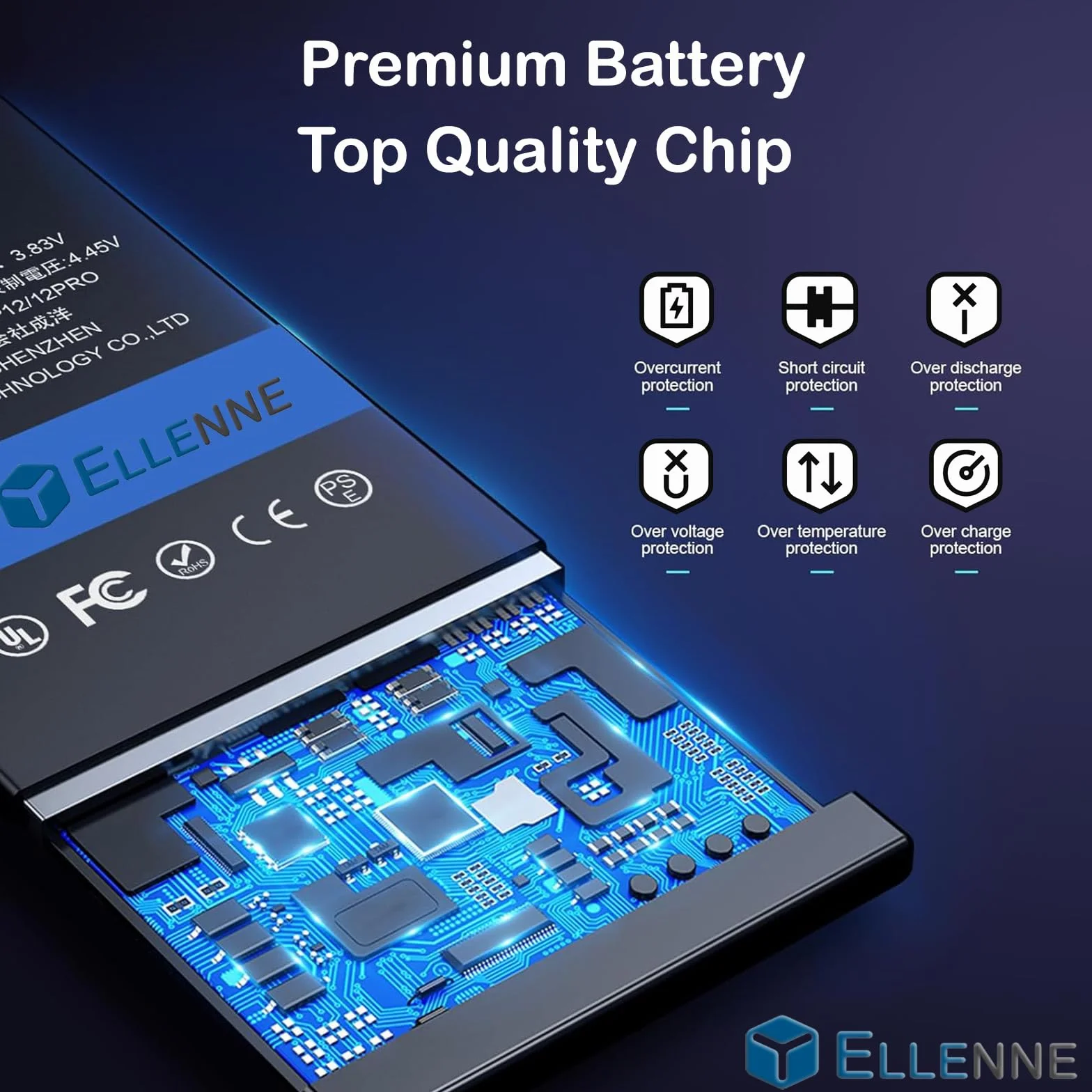 BATTERIA COMPATIBILE CON SAMSUNG GALAXY TAB S2 8.0 T710 EB-BT710ABE ALTA CAPACITÀ 4000MAH CON KIT SMONTAGGIO INCLUSO