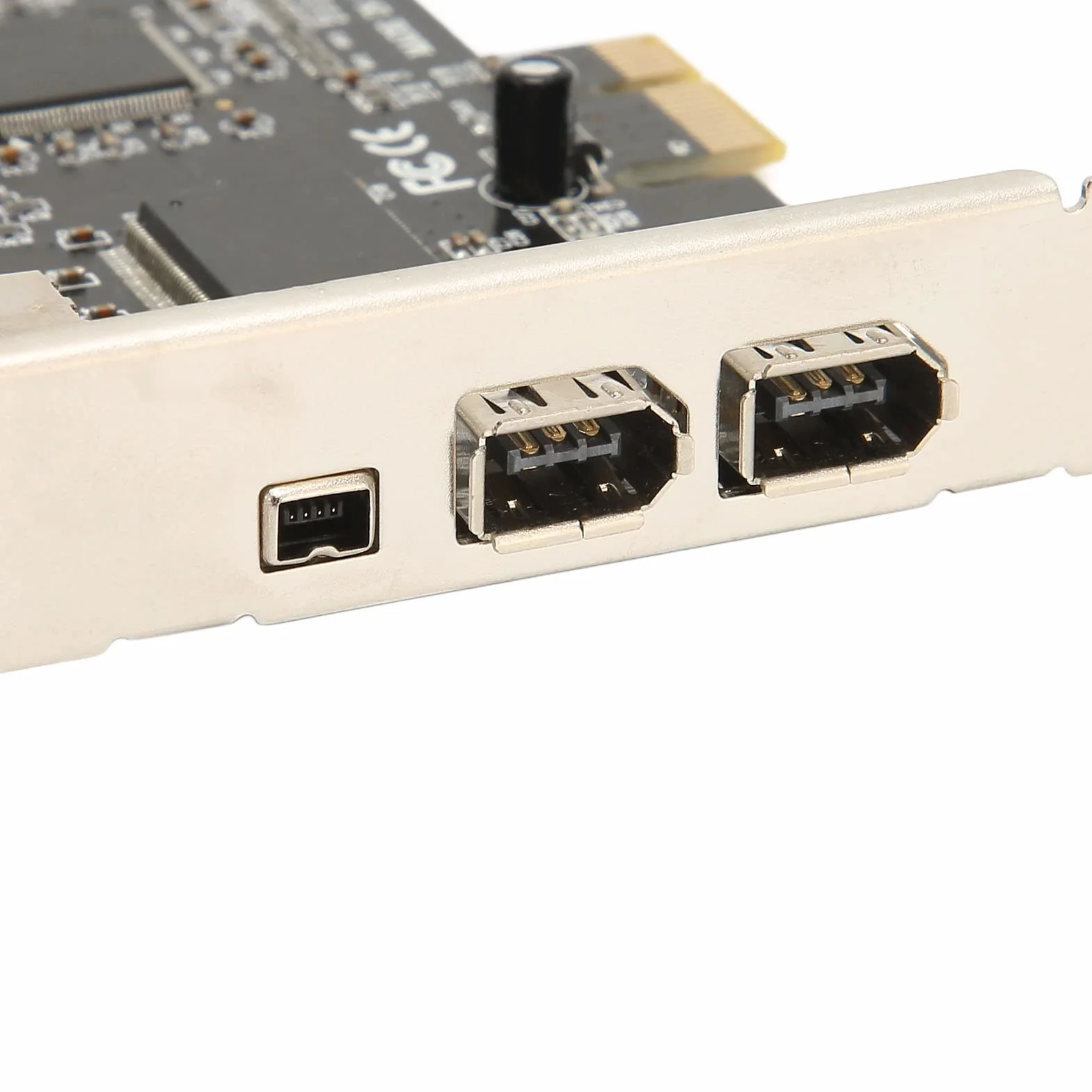 Bewinner Scheda PCIe Firewire per 10, Scheda Controller PCI E Firewire 4 Porte con Staffa a Basso Profilo e Cavo per PC Desktop e Connessione DV