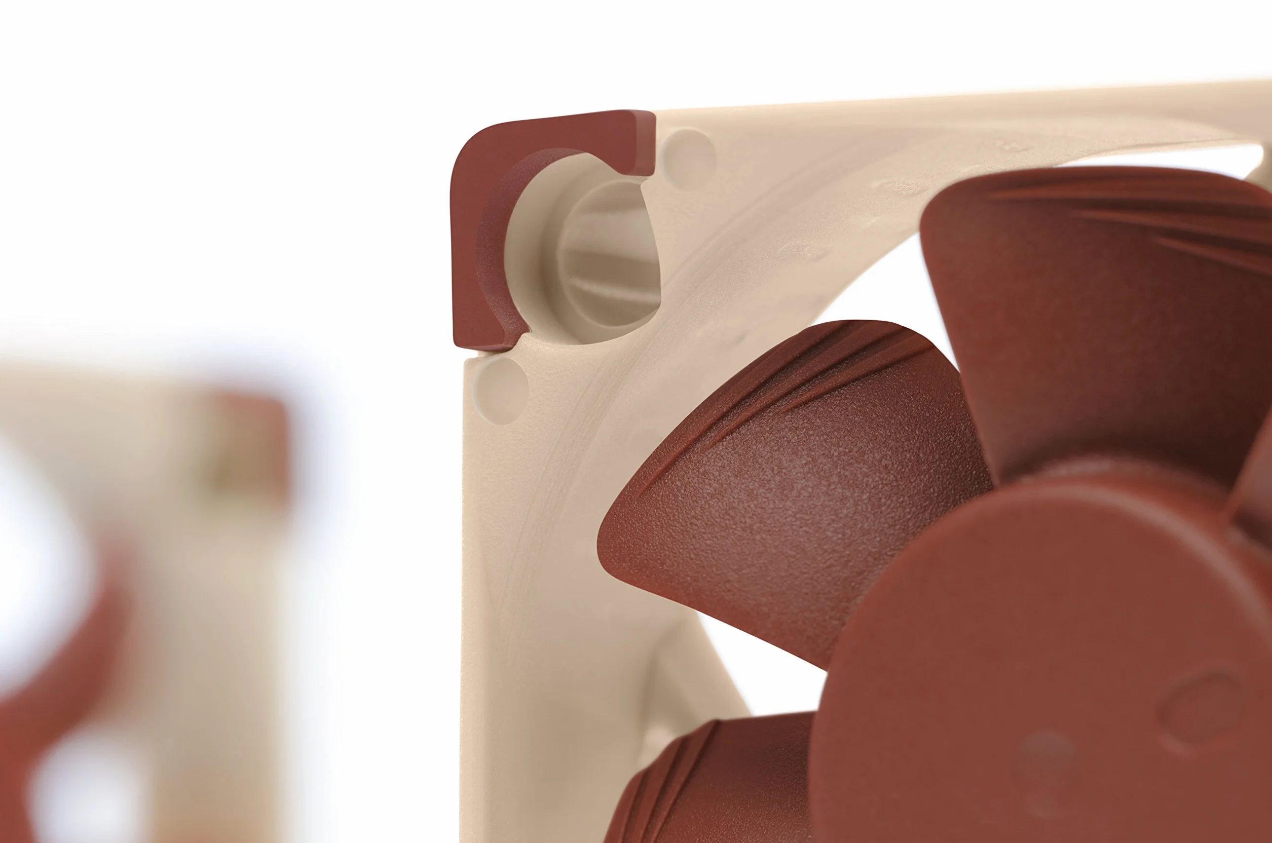 Noctua NF-A4X10 FLX, Ventola Silenziosa di Qualità Premium, 3-Pin (40x10 mm, Marrone)
