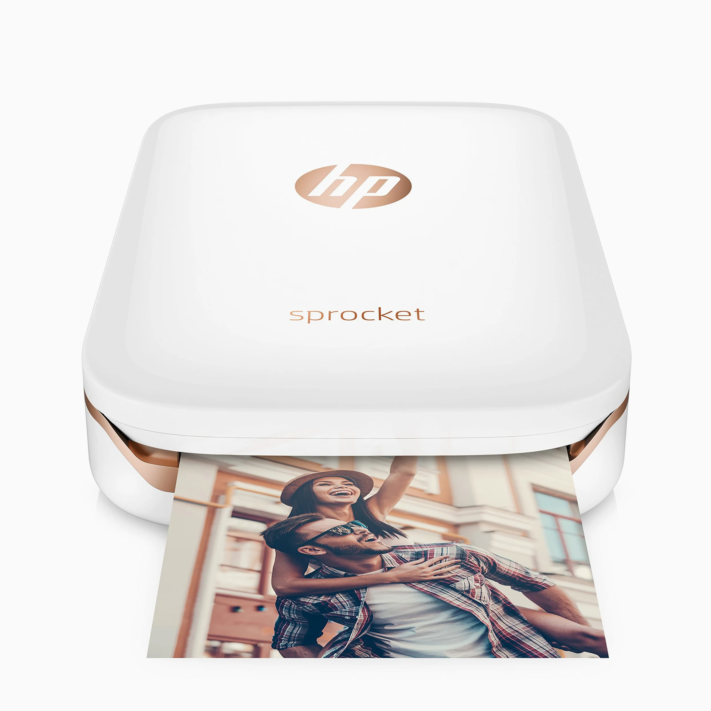 HP X7N07A Stampante Fotografica Portatile, Bianco