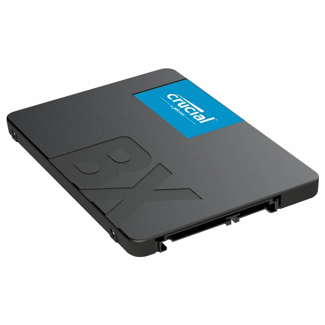 Crucial BX500 480 GB SSD Interno 3D NAND SATA 2.5 Pollici 540 MB/s Nero