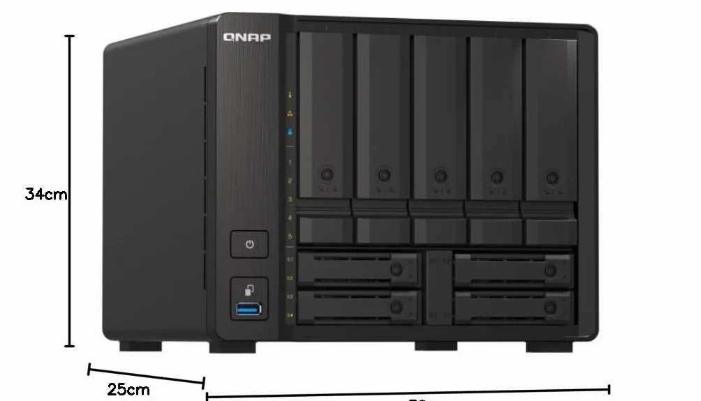 Qnap TS-h973AX-32G Serwer plików