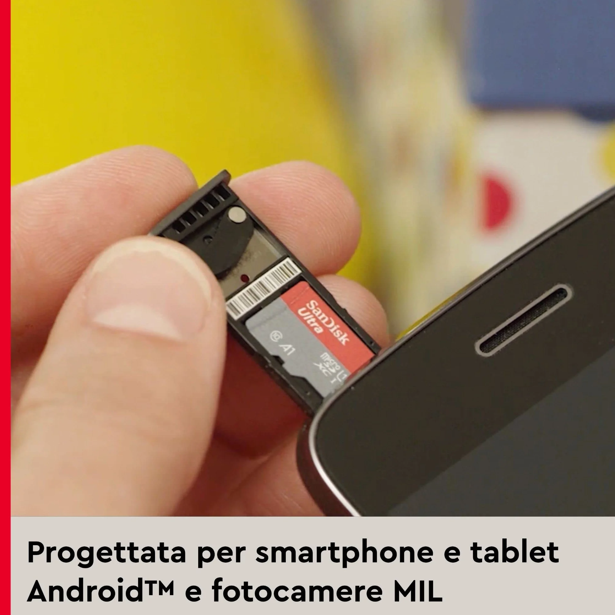 SanDisk 128 GB Ultra microSDXC UHS-I scheda, con adattatore SD, fino a 140 MB/s, prestazioni dell'app A1, Classe 10, U1. Twin Pack
